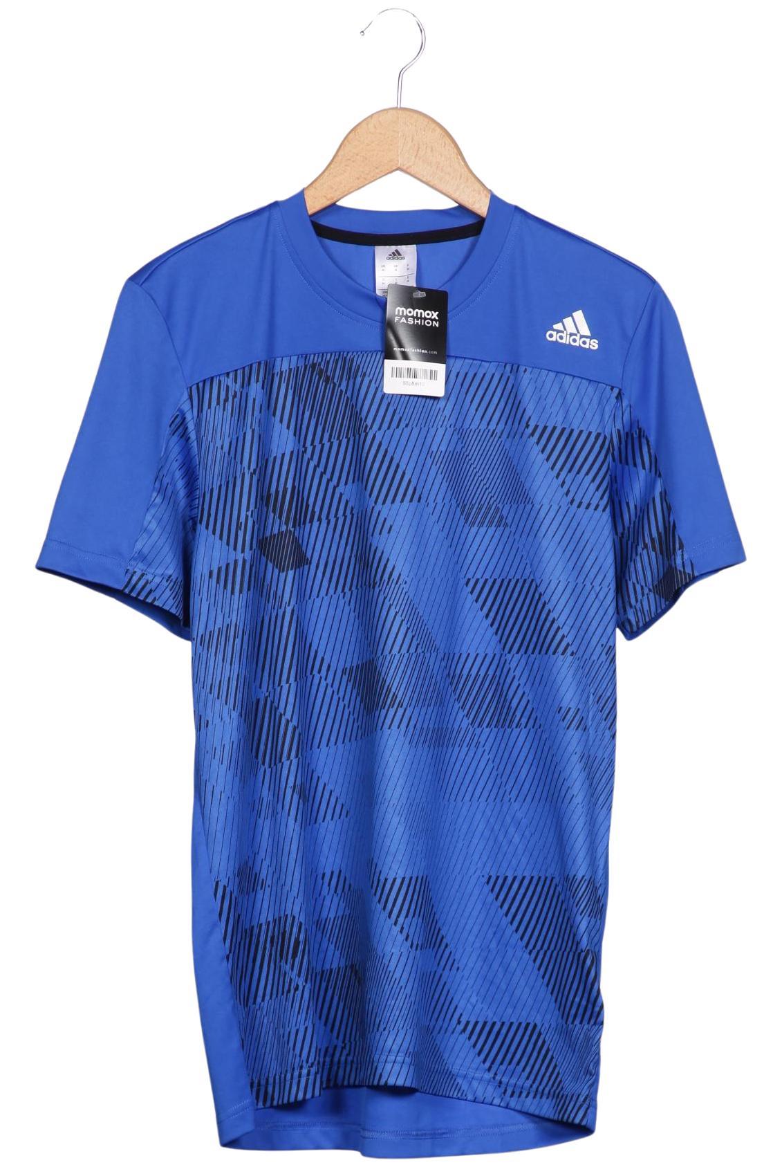 

adidas Herren T-Shirt, blau, Gr. 48
