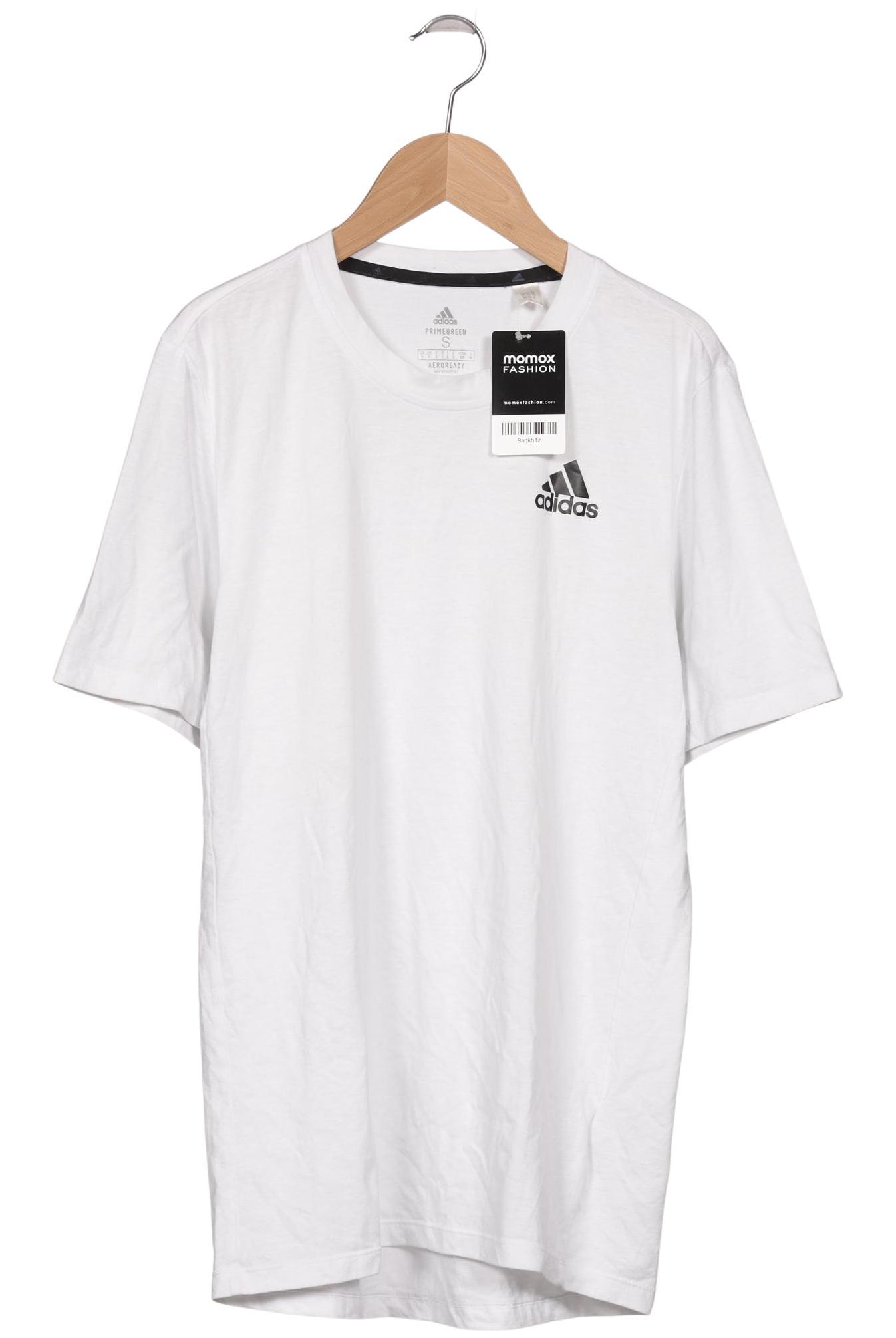 

adidas Herren T-Shirt, weiß, Gr. 46