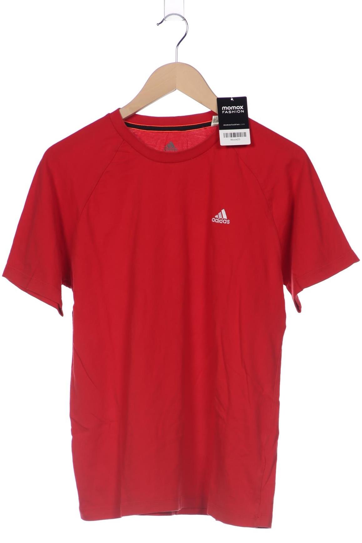 

adidas Herren T-Shirt, rot, Gr. 48