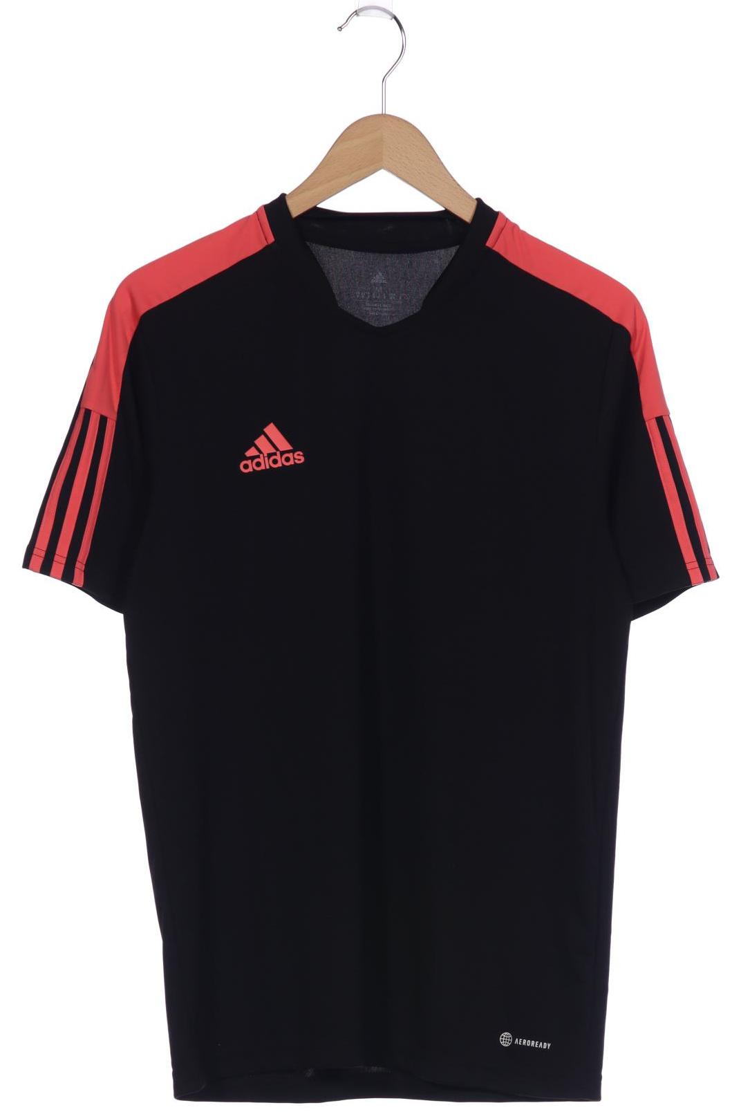 

adidas Herren T-Shirt, schwarz, Gr. 48