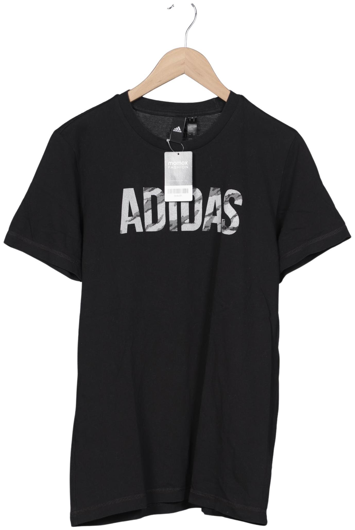 

adidas Herren T-Shirt, schwarz, Gr. 48