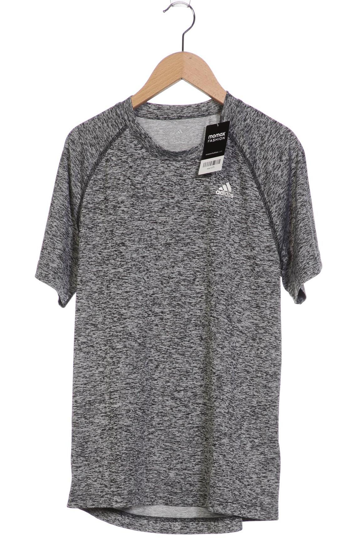 

adidas Herren T-Shirt, grau, Gr. 46