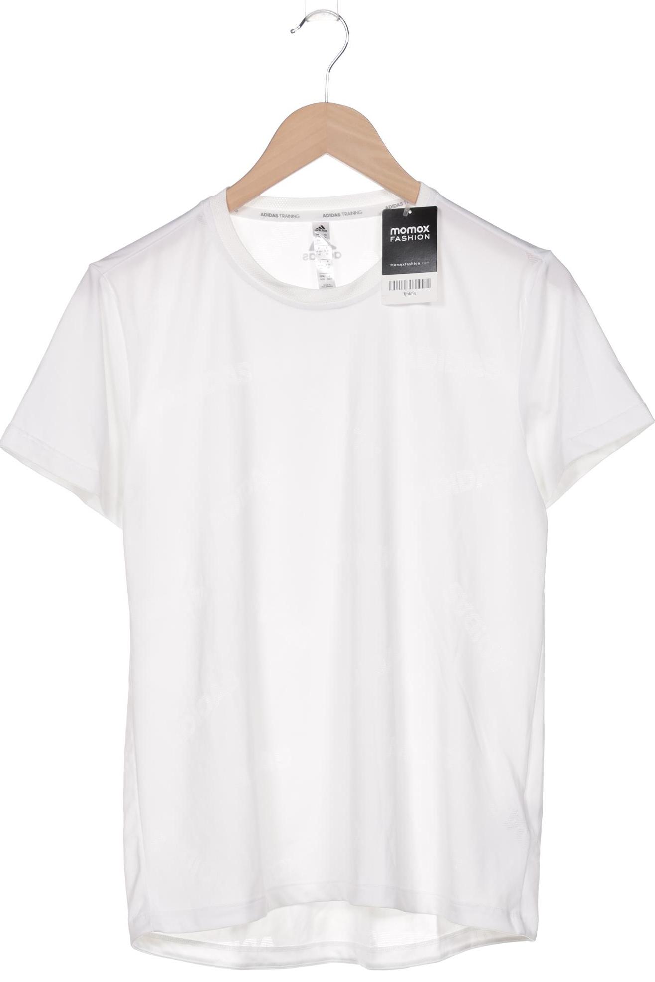 

adidas Herren T-Shirt, weiß, Gr. 48