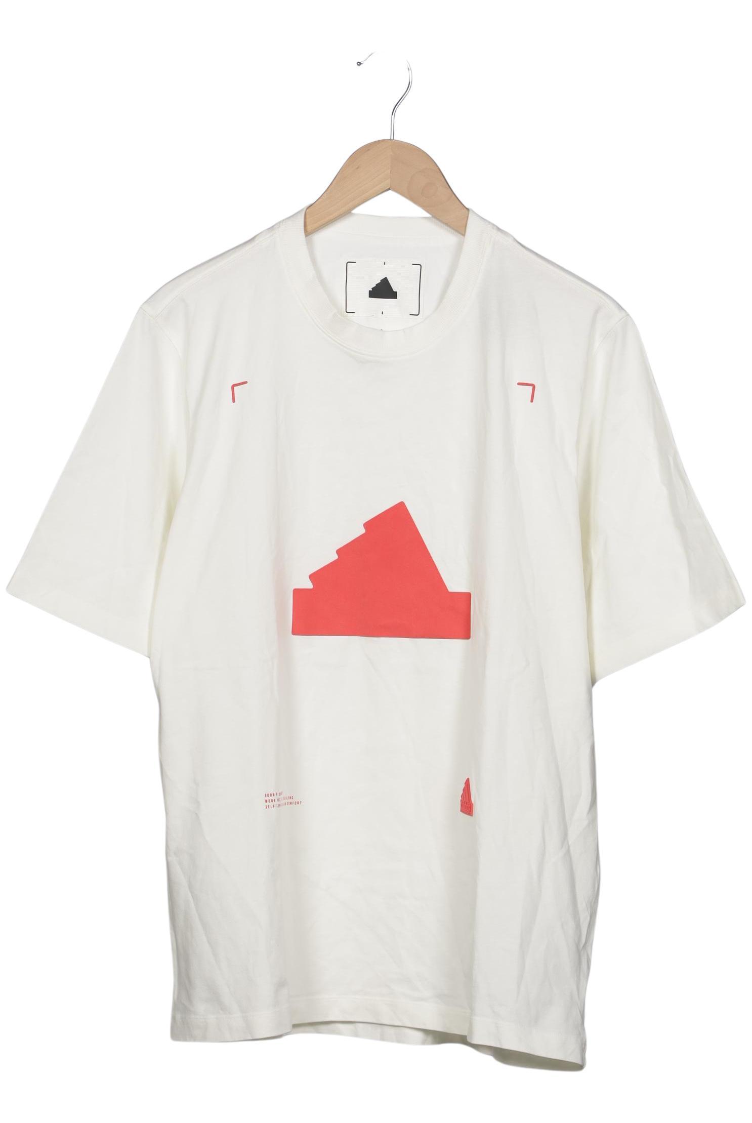 

adidas Herren T-Shirt, cremeweiß, Gr. 48