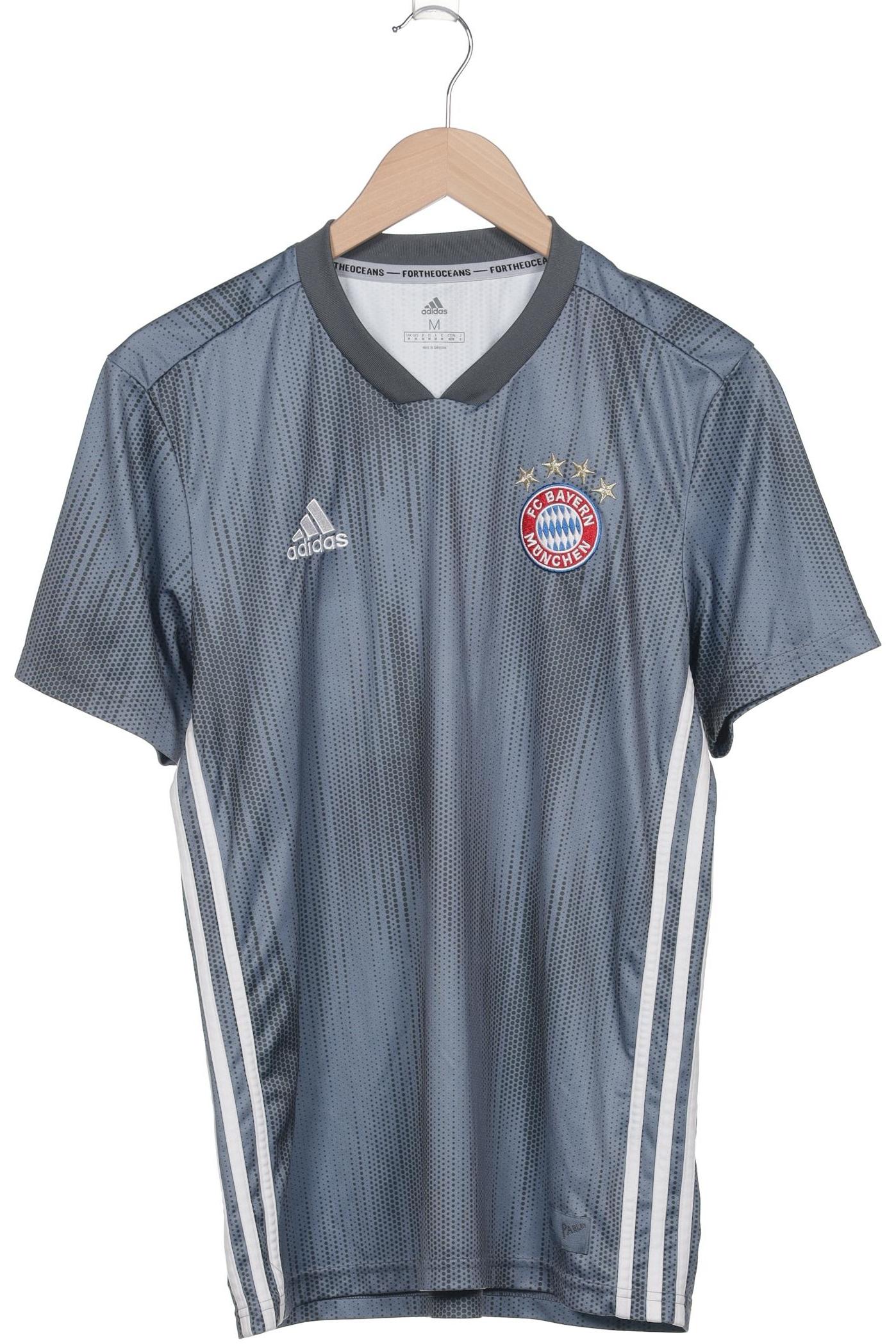 

adidas Herren T-Shirt, grau, Gr. 48