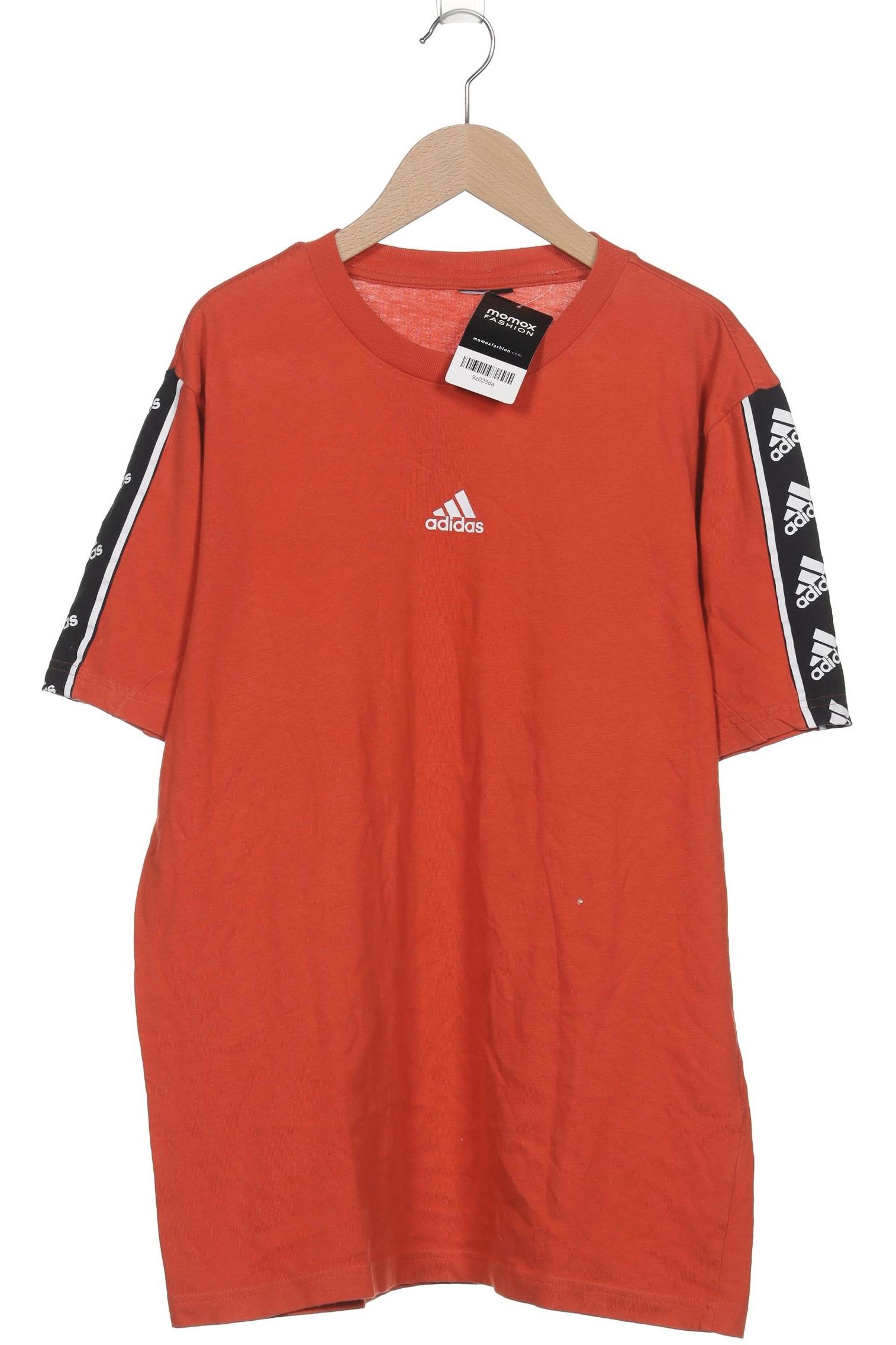 

adidas Herren T-Shirt, orange, Gr. 48