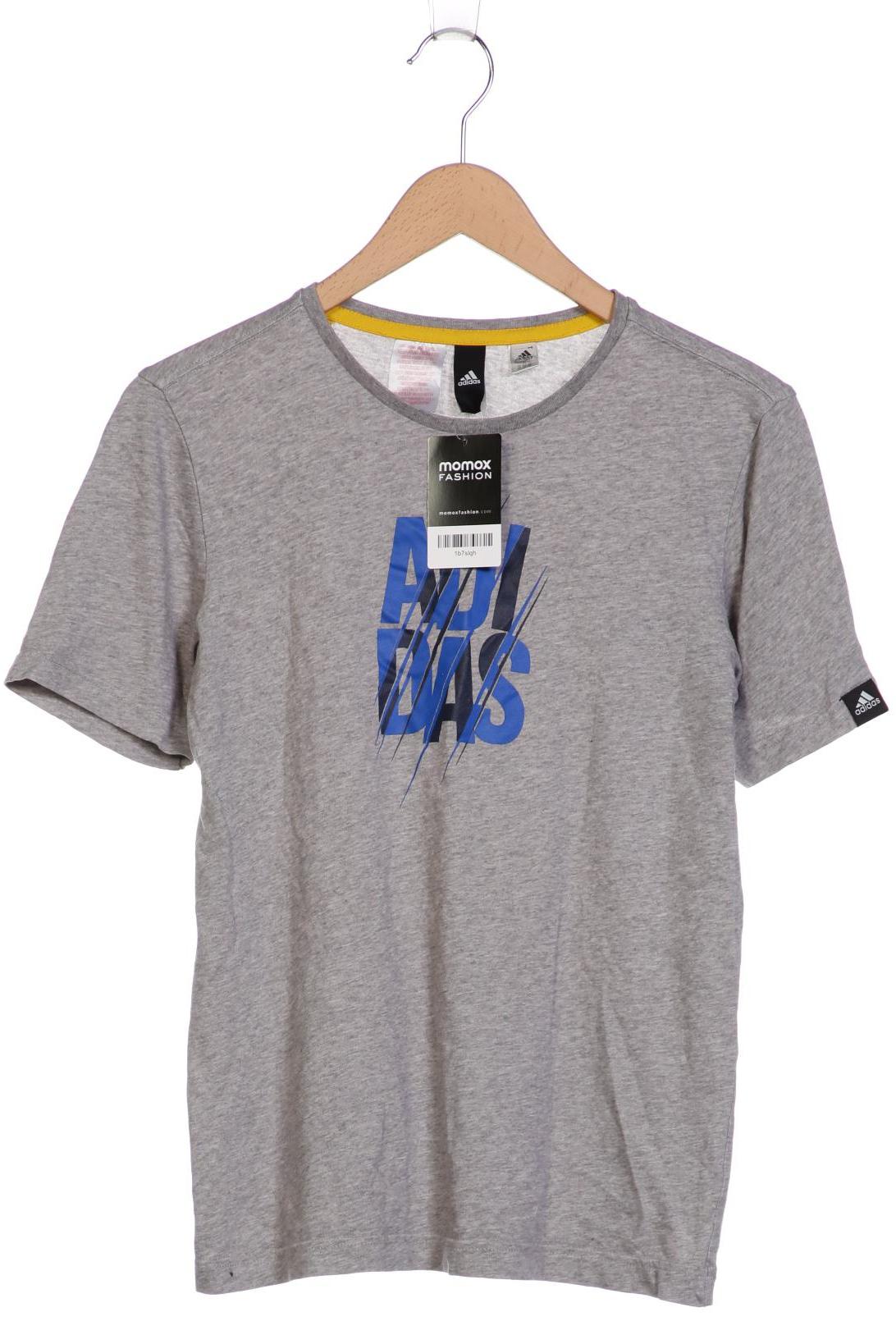 

adidas Herren T-Shirt, grau, Gr. 44