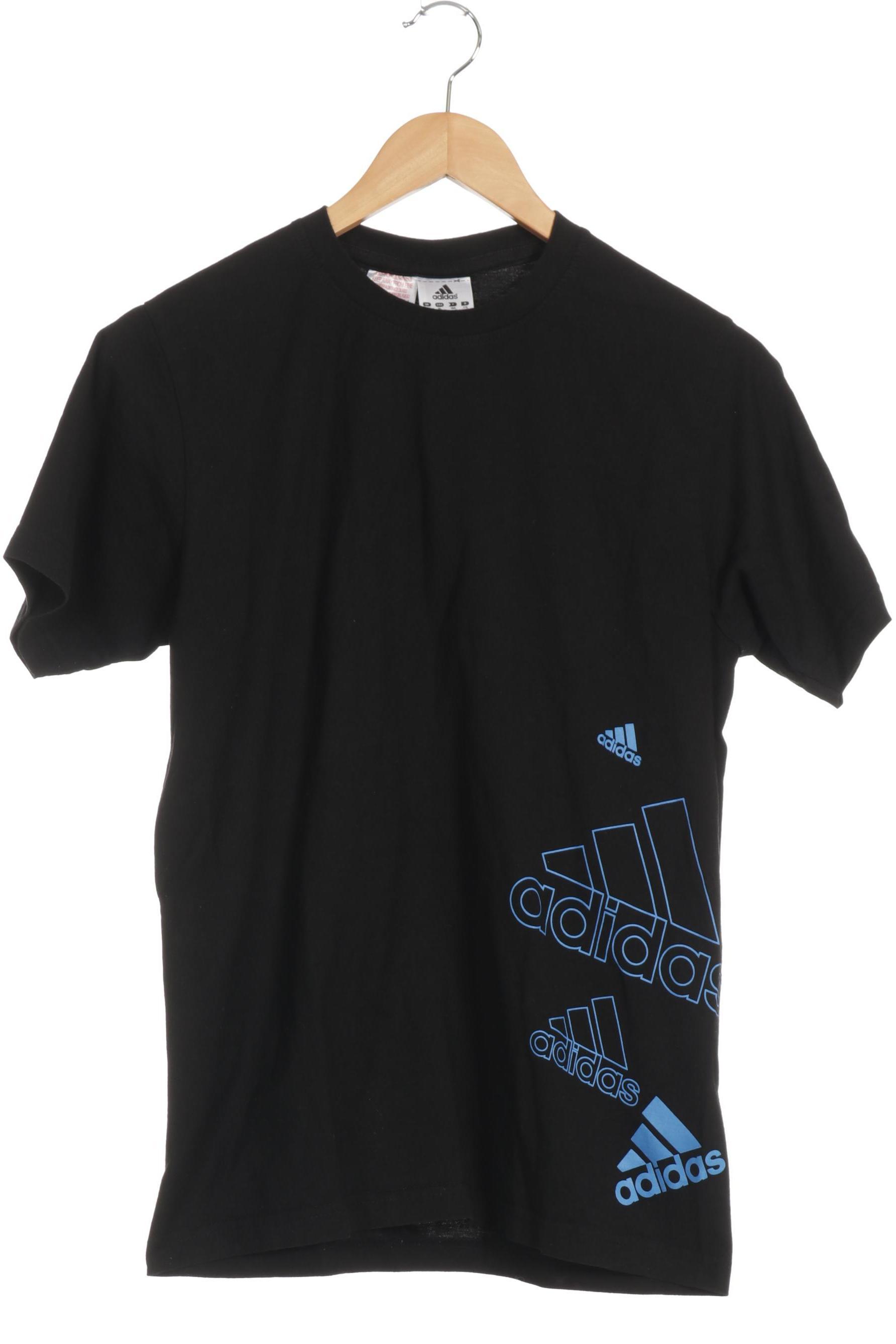 

adidas Jungen T-Shirt, schwarz, Gr. 176