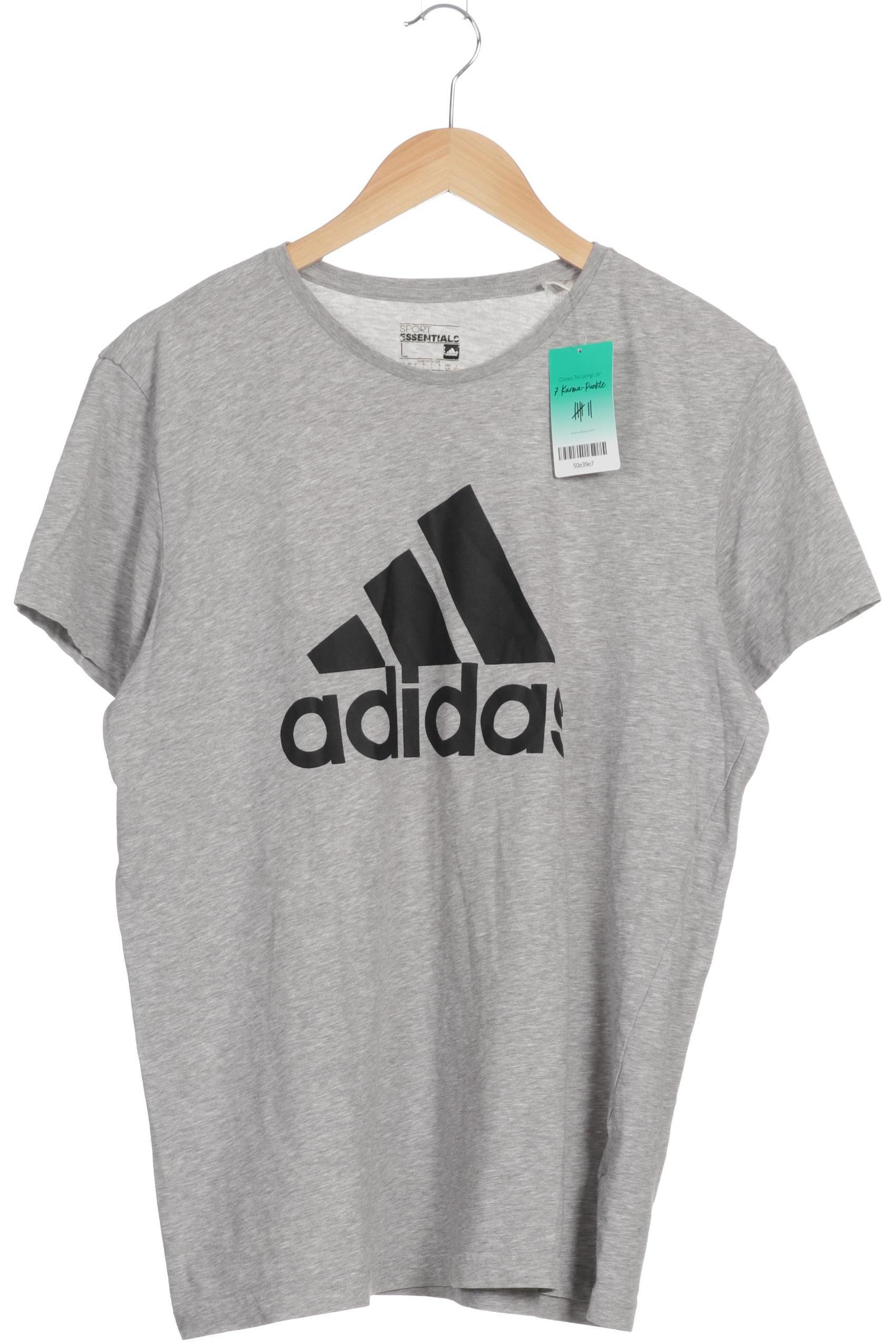 

adidas Herren T-Shirt, grau, Gr.