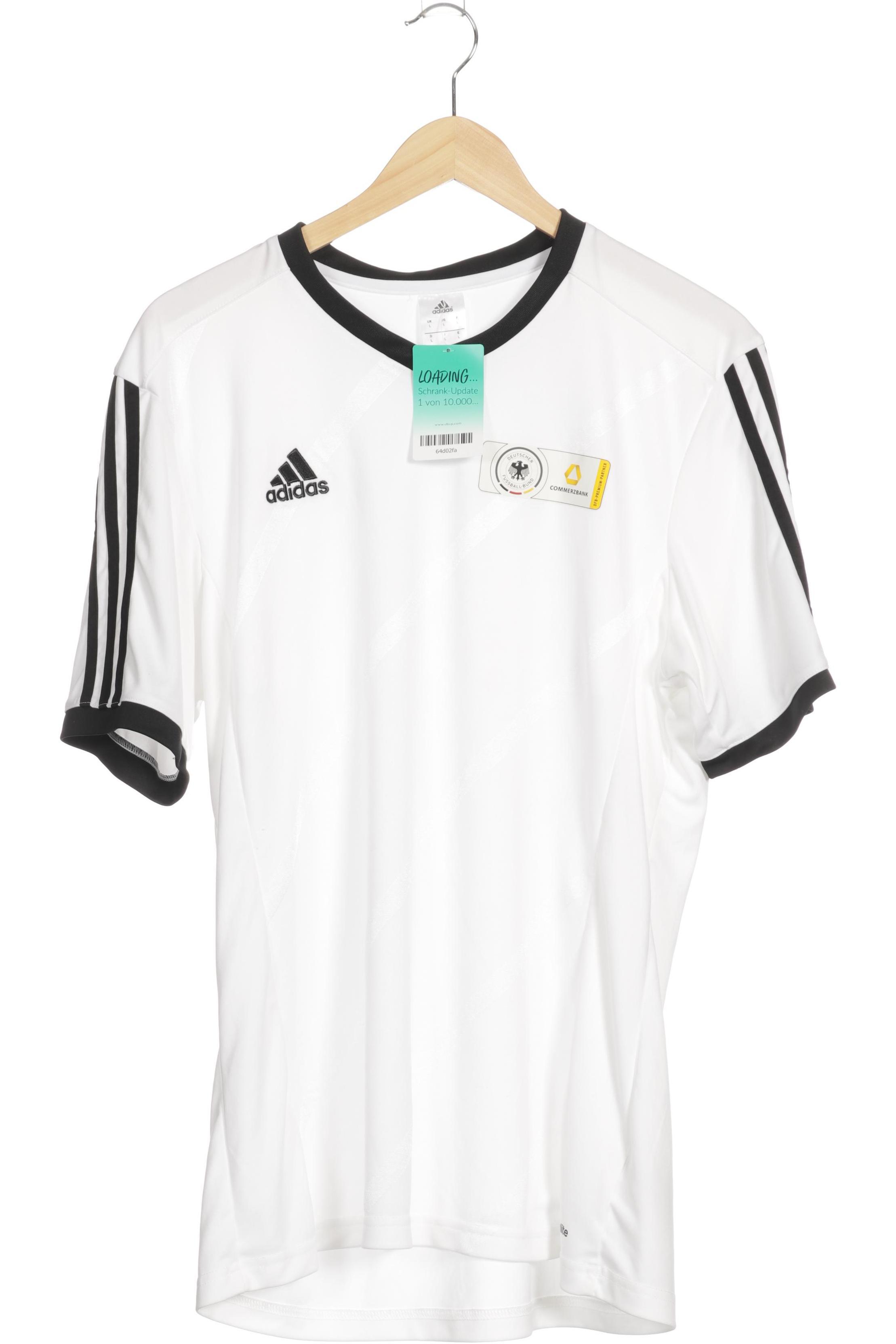 

adidas Herren T-Shirt, weiß, Gr.