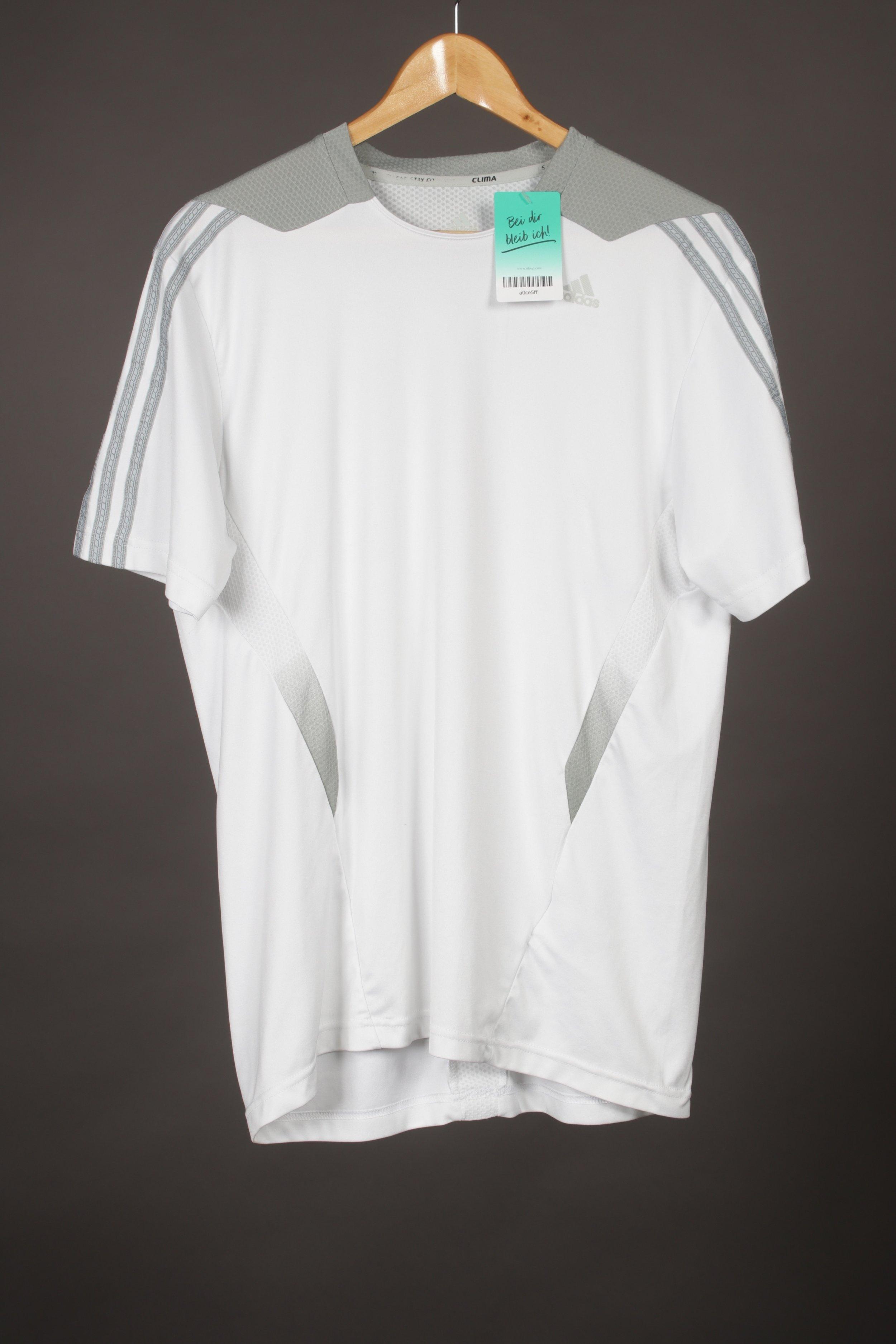 

adidas Herren T-Shirt, weiß, Gr.