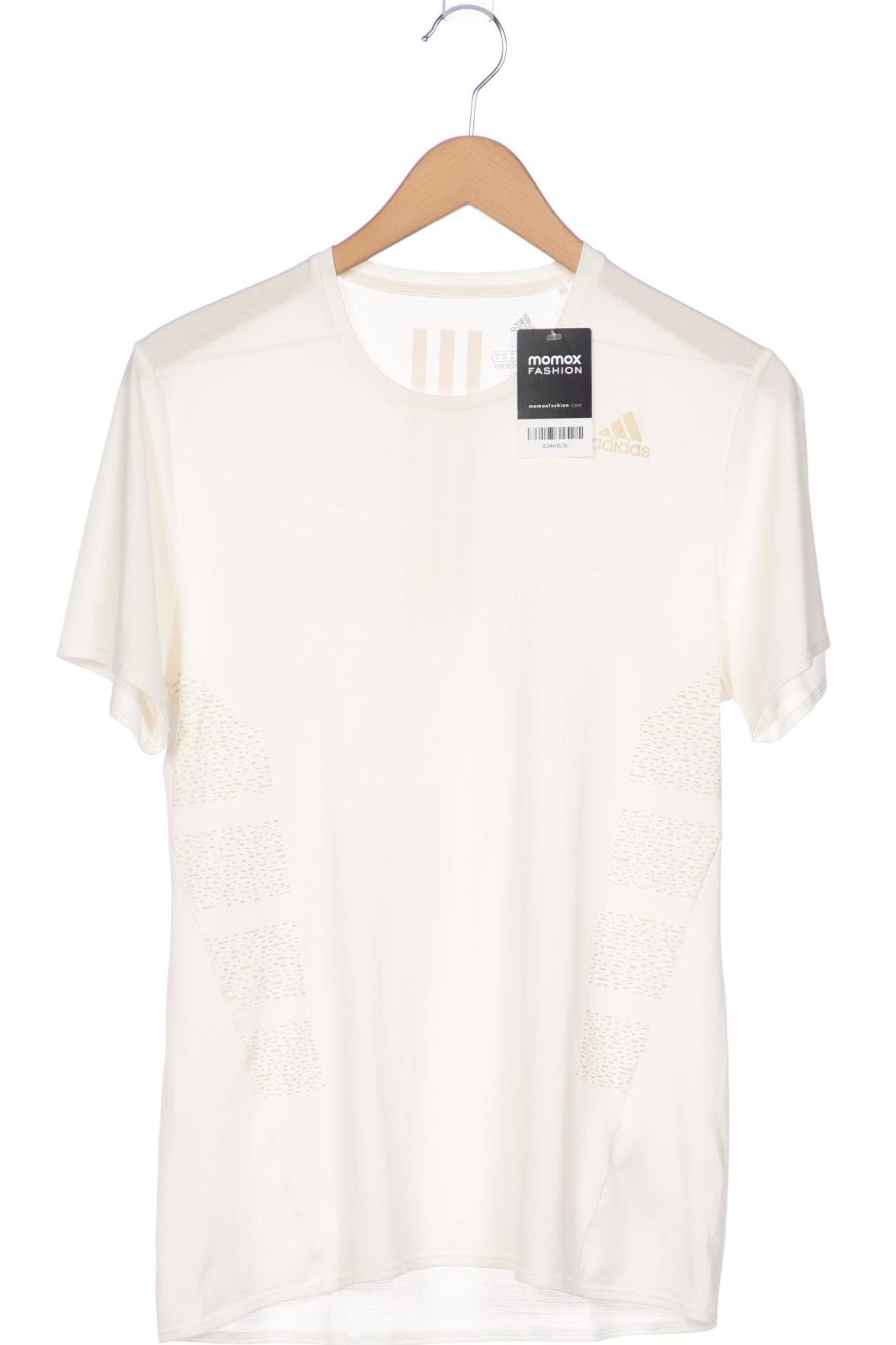 

adidas Herren T-Shirt, weiß, Gr. 48