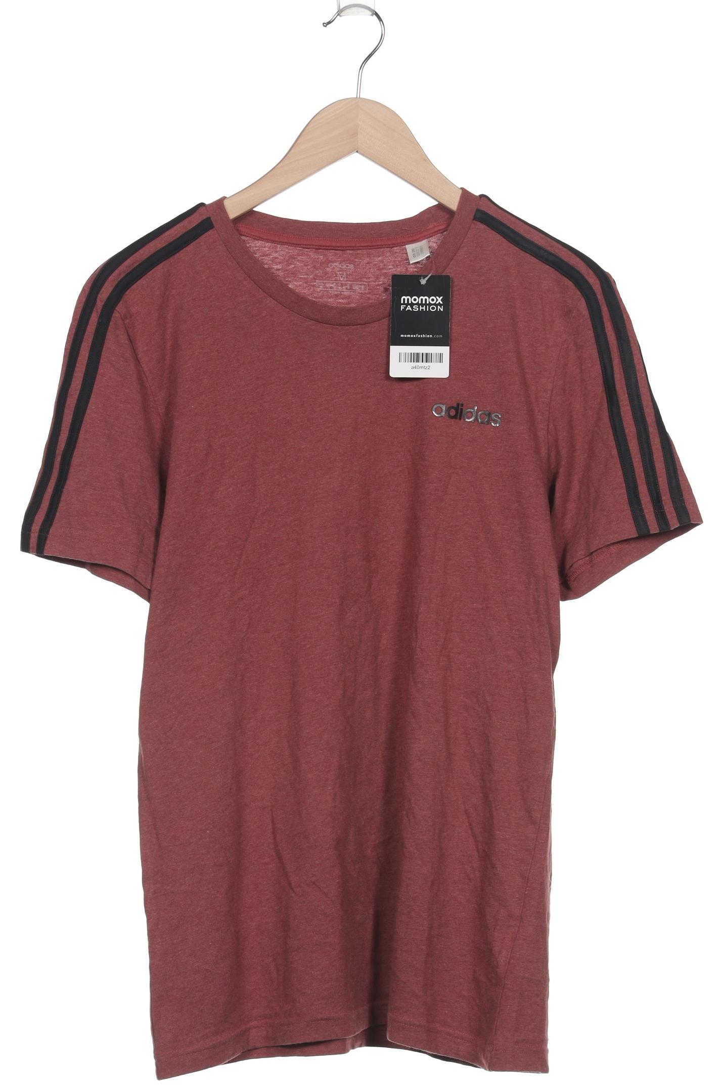 

adidas Herren T-Shirt, bordeaux, Gr. 48