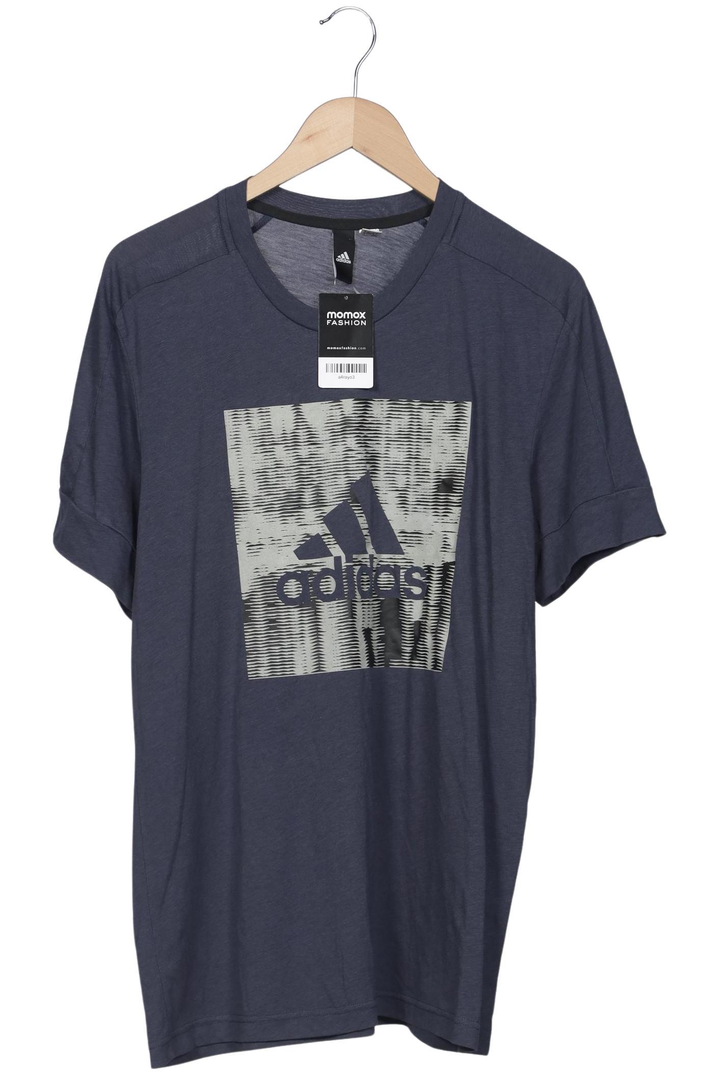 

adidas Herren T-Shirt, marineblau, Gr. 52