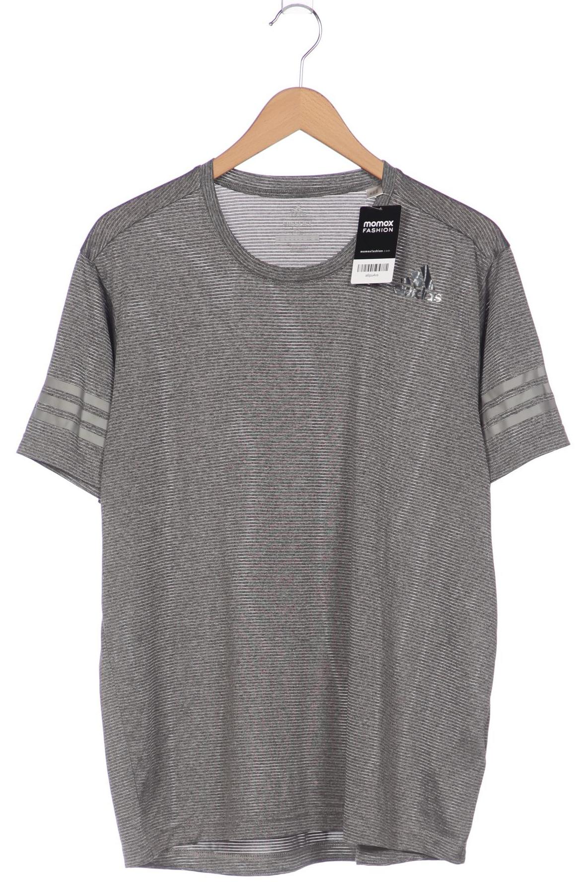 

adidas Herren T-Shirt, grau, Gr. 54