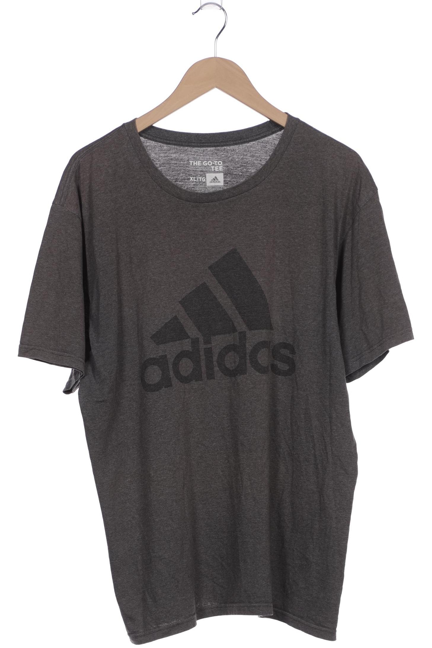

adidas Herren T-Shirt, grau, Gr. 54