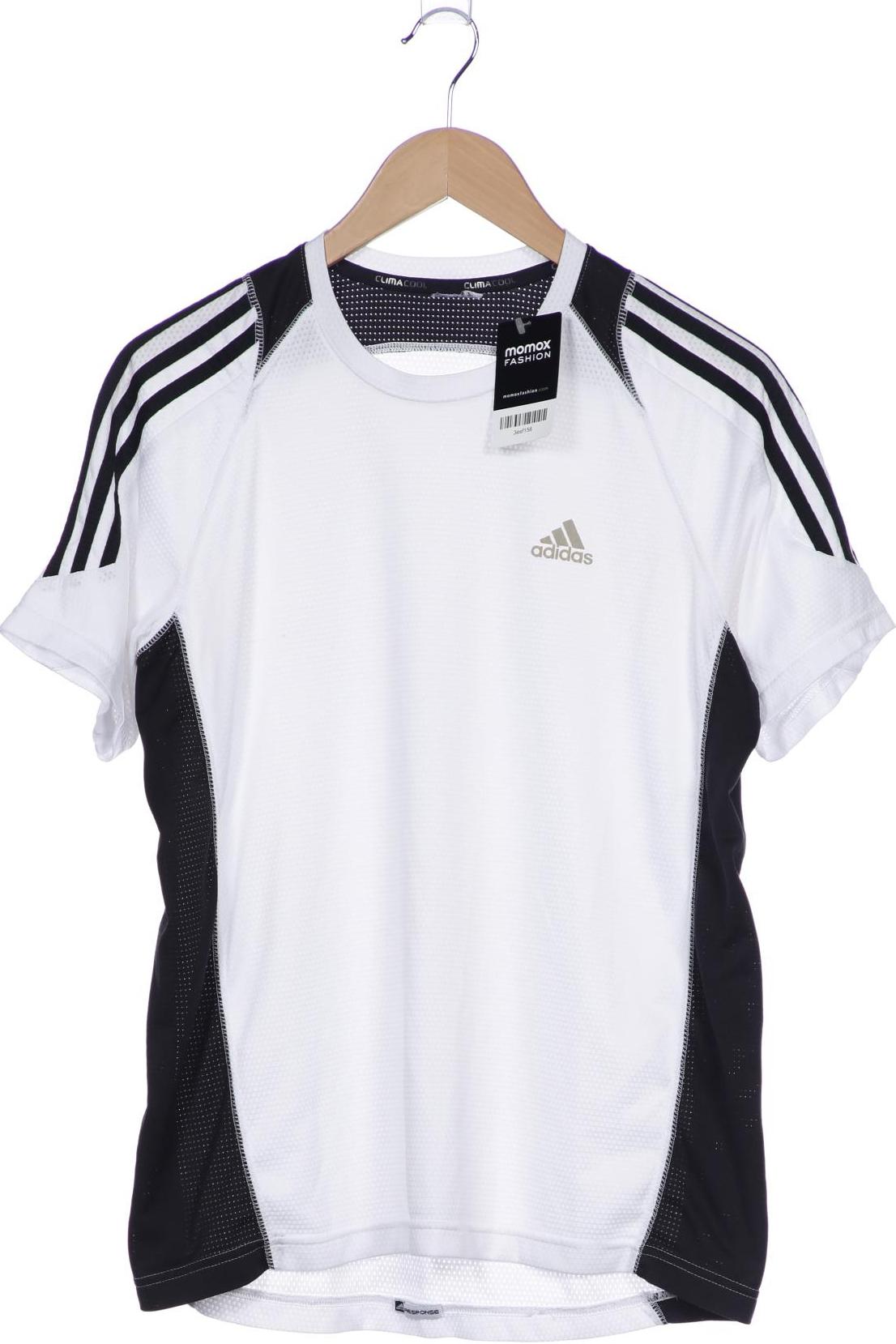 

adidas Herren T-Shirt, weiß, Gr. 48