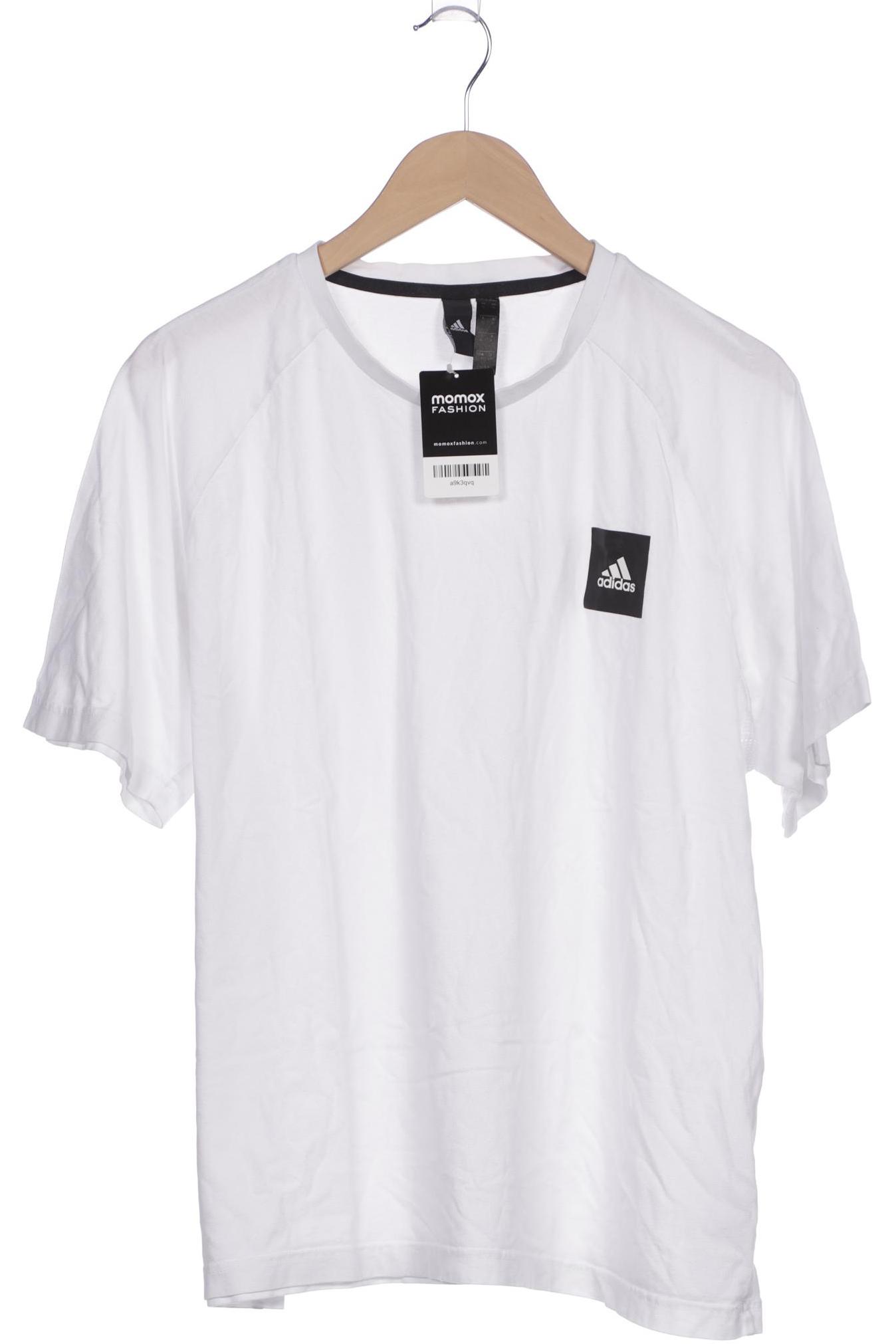 

adidas Herren T-Shirt, weiß, Gr. 54