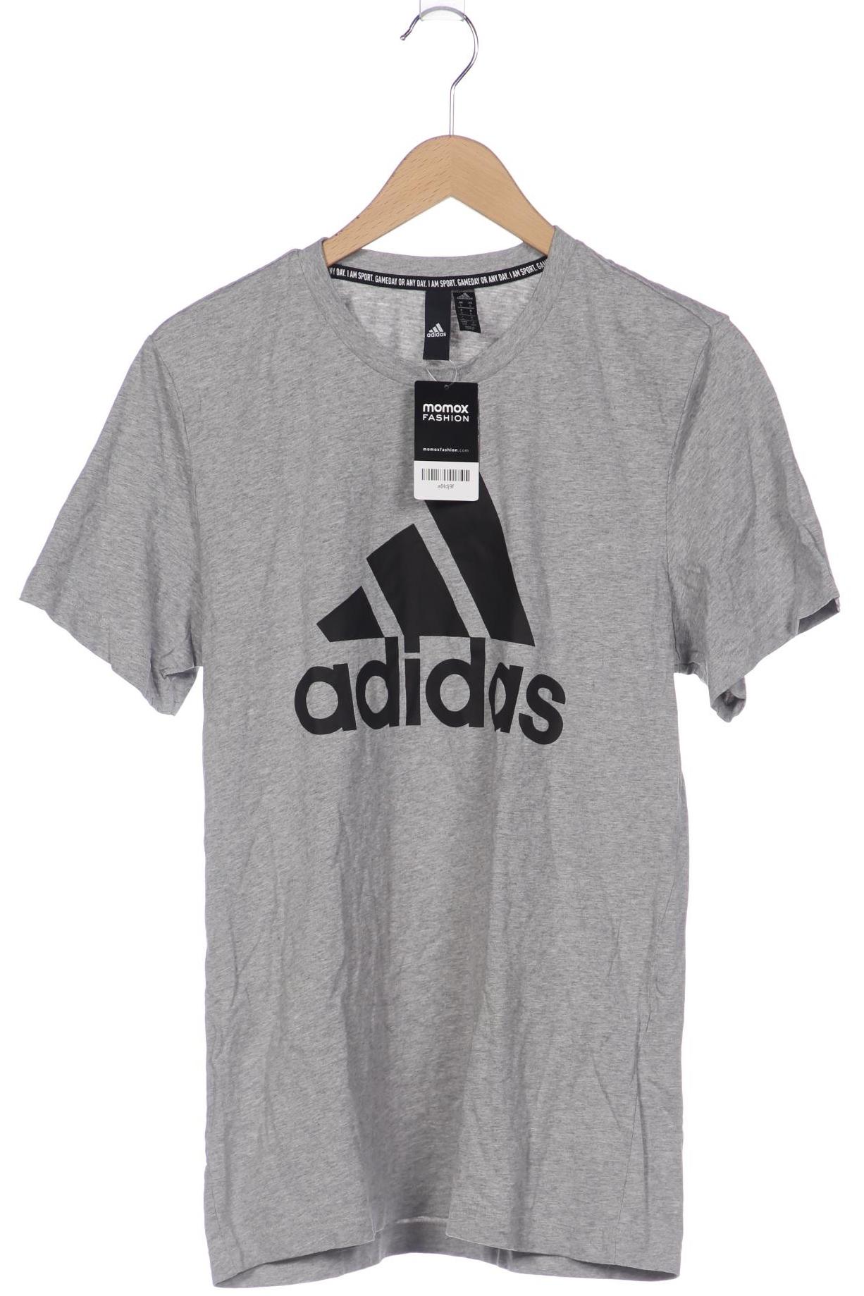 

adidas Herren T-Shirt, grau, Gr. 52