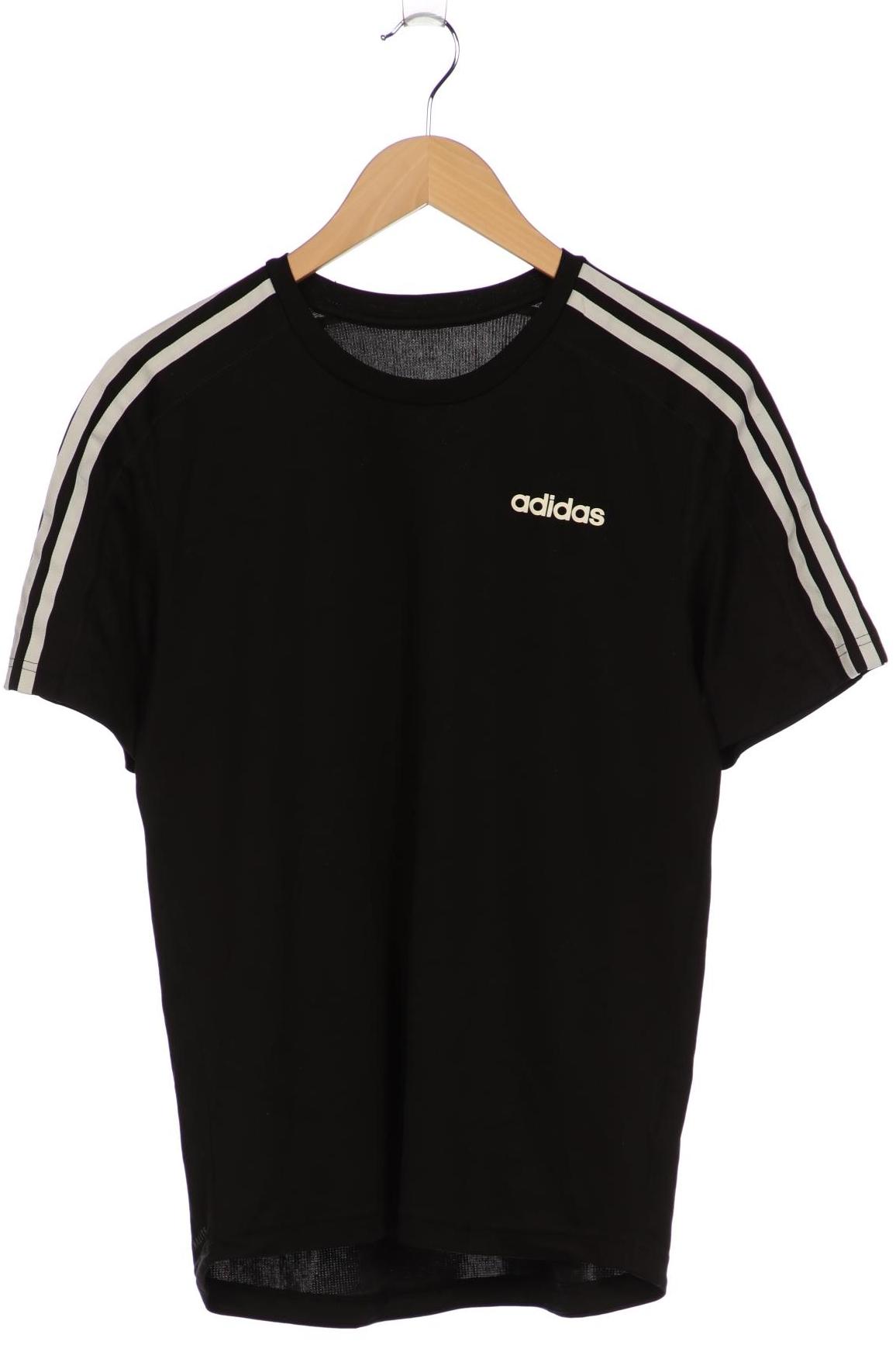 

adidas Herren T-Shirt, schwarz, Gr. 46
