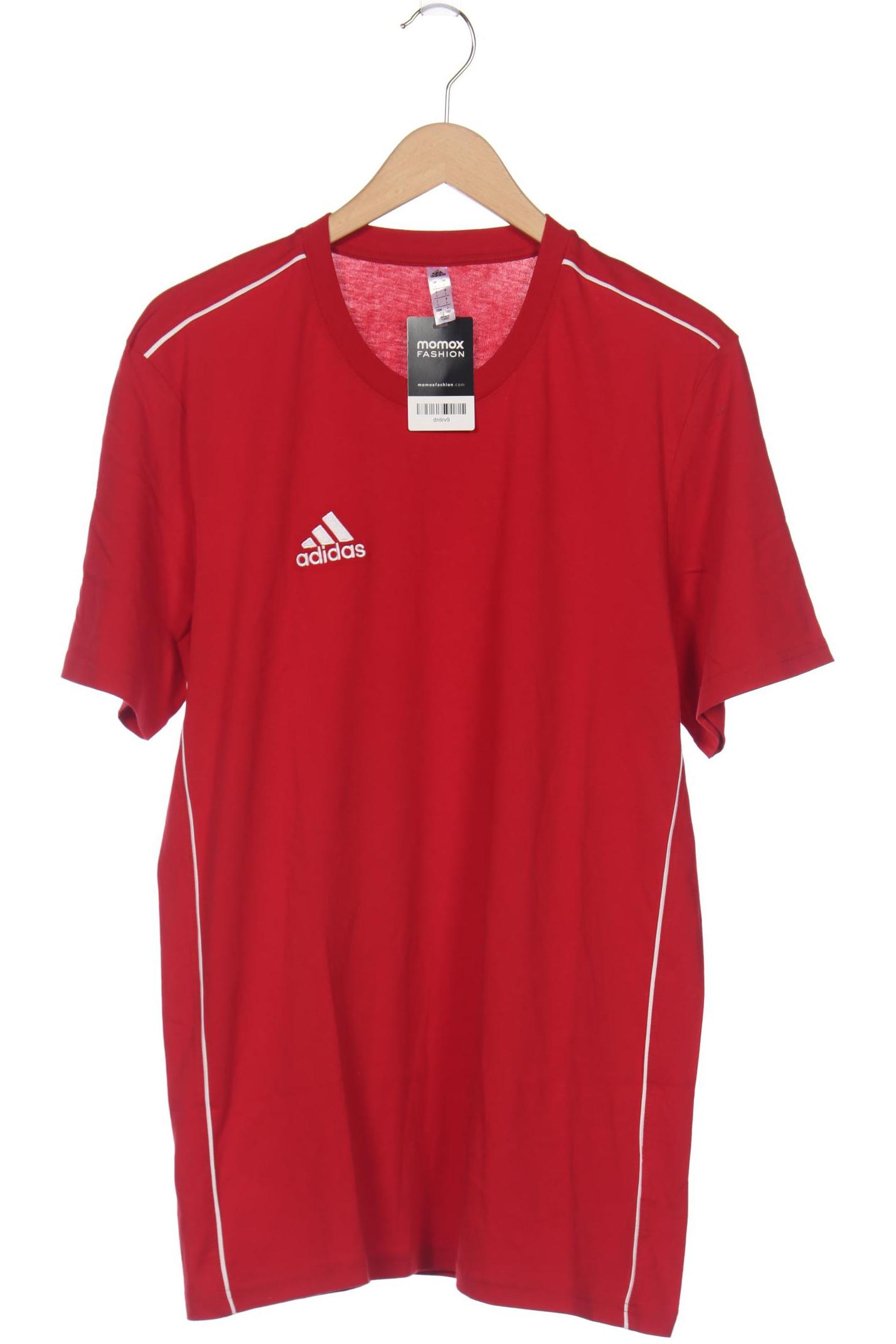 

adidas Herren T-Shirt, rot, Gr. 52