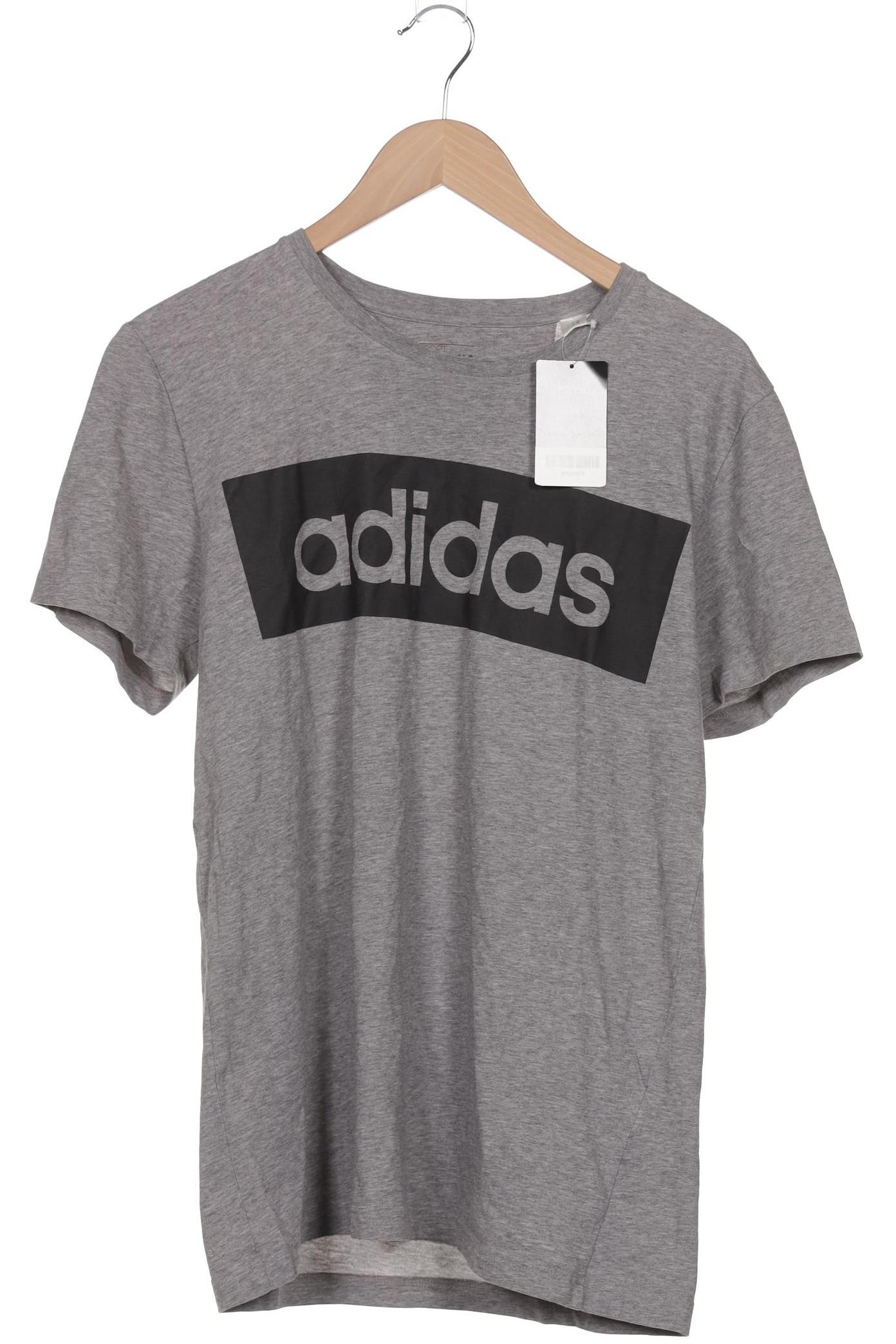 

adidas Herren T-Shirt, grau, Gr. 52