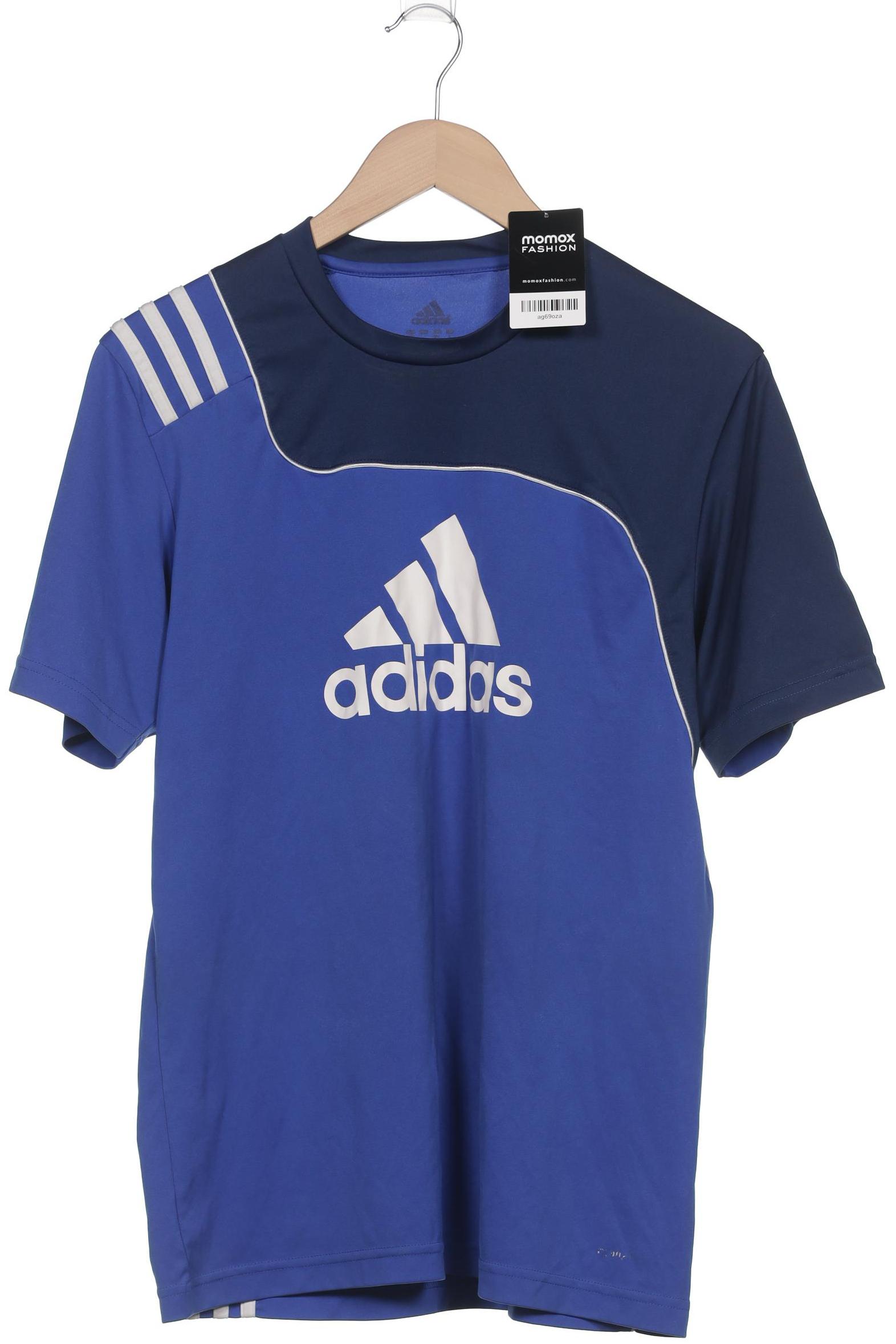 

adidas Herren T-Shirt, blau, Gr. 48