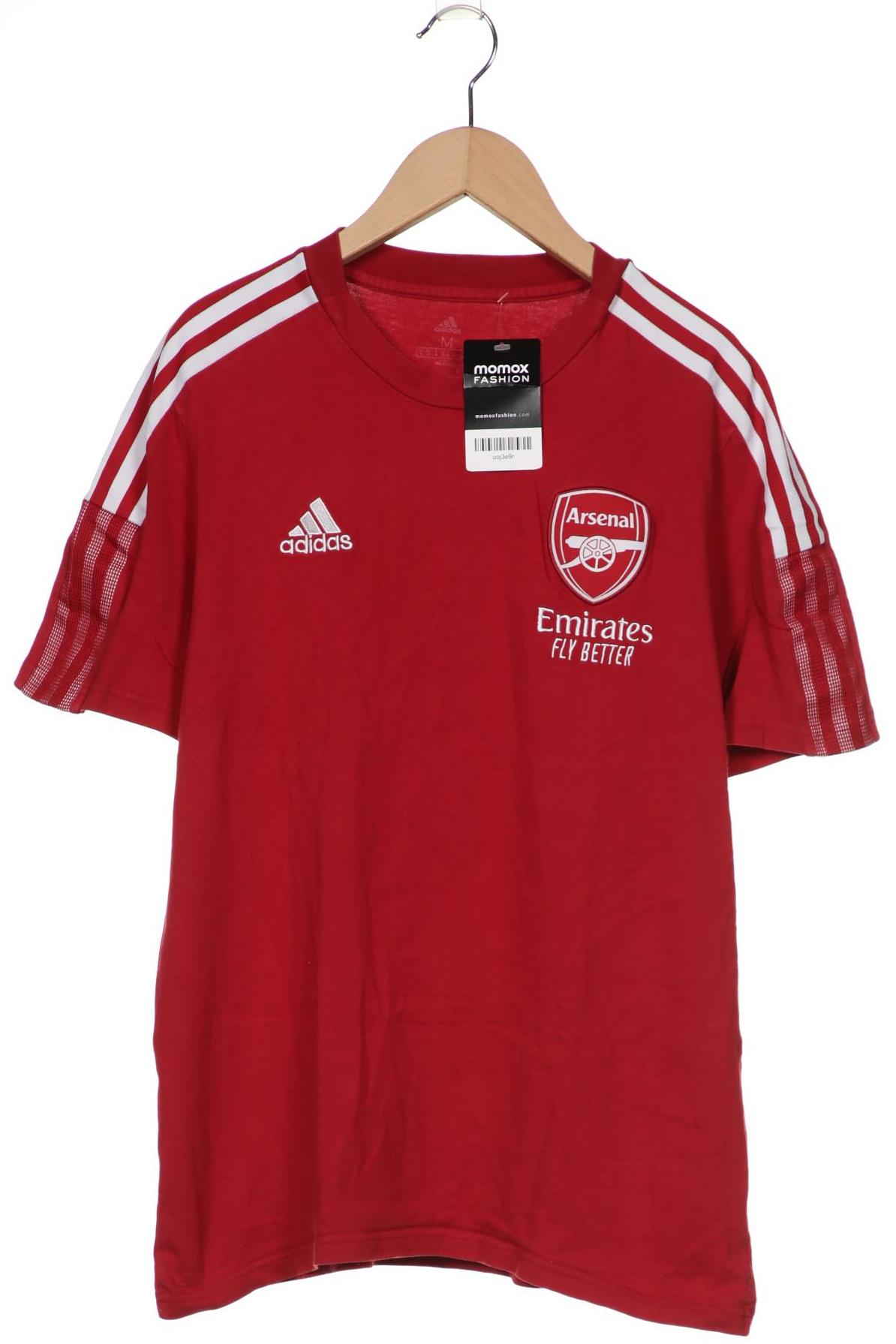 

adidas Herren T-Shirt, bordeaux, Gr. 48