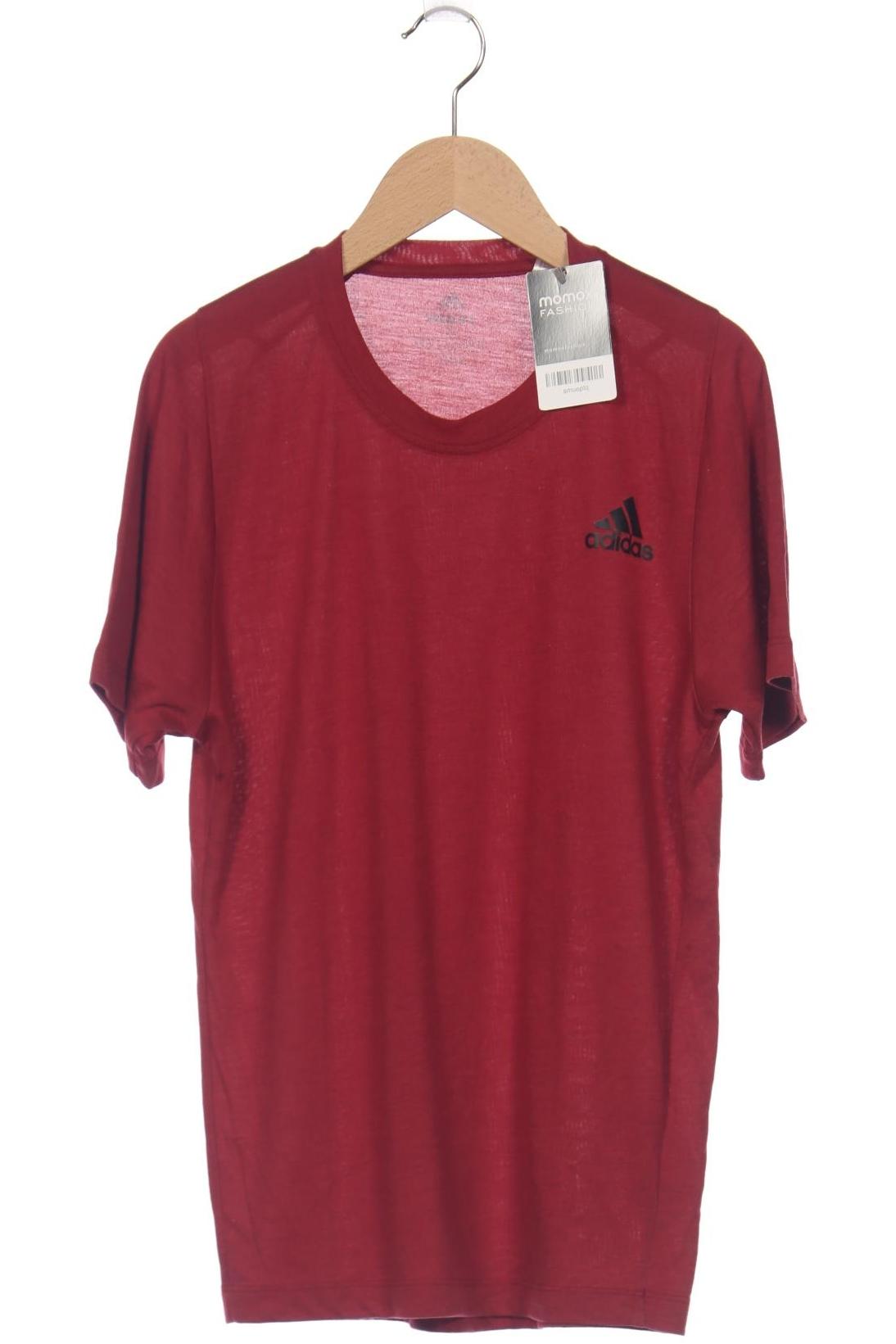 

adidas Herren T-Shirt, bordeaux, Gr. 46