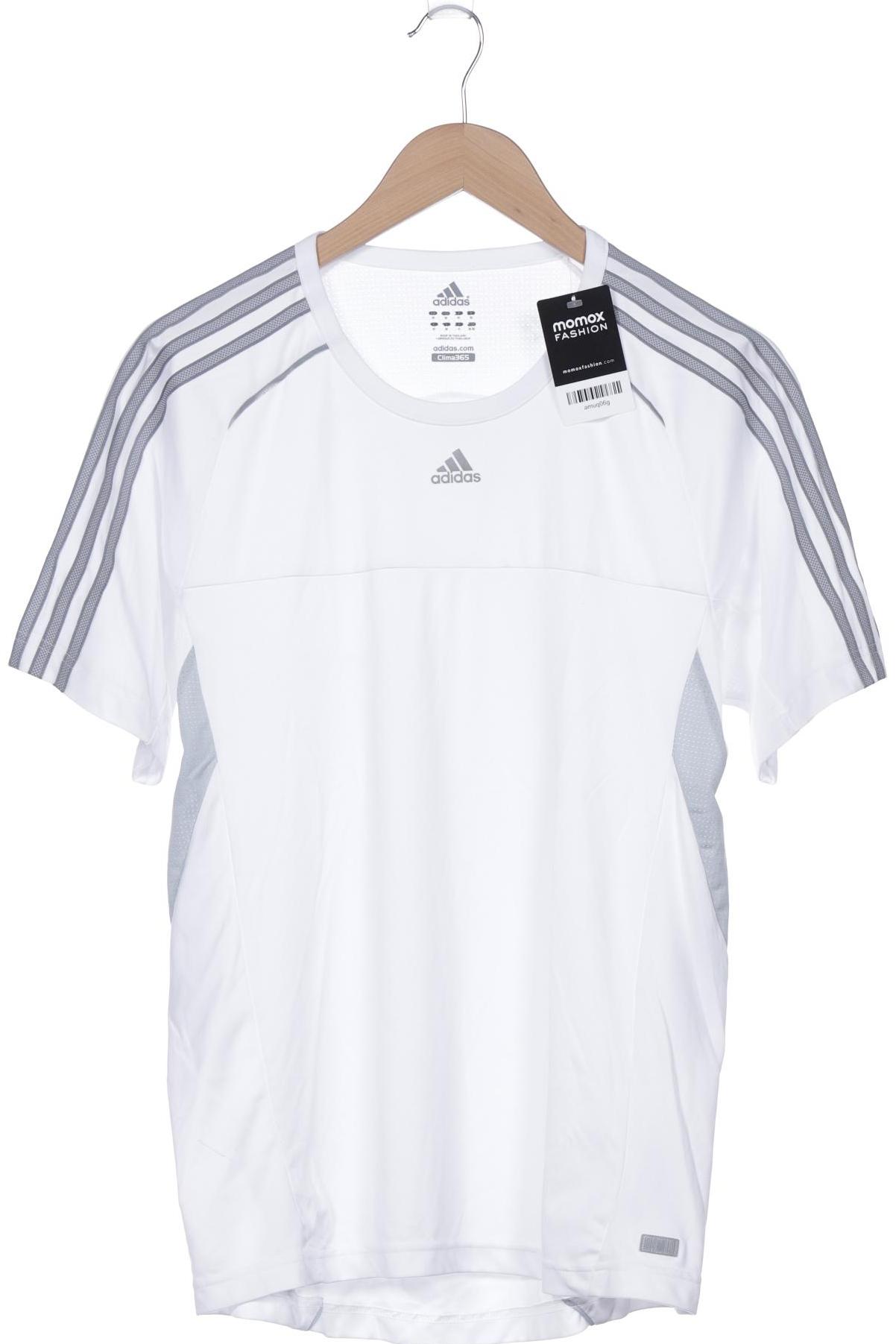 

adidas Herren T-Shirt, weiß, Gr. 48
