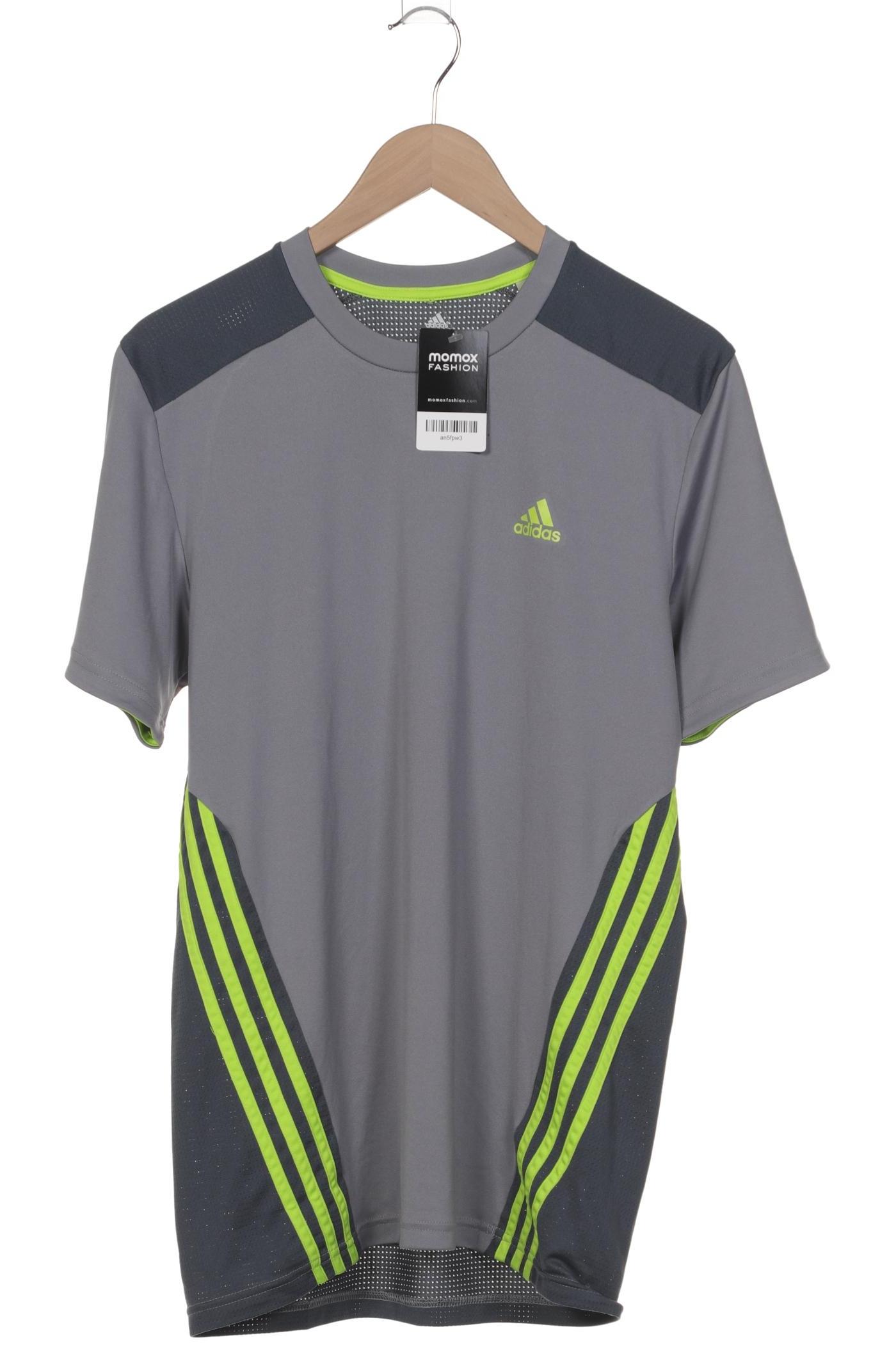 

adidas Herren T-Shirt, grau, Gr. 48