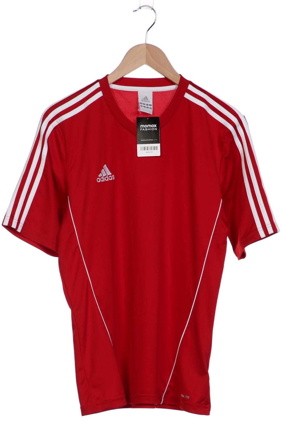 

adidas Herren T-Shirt, rot, Gr. 48