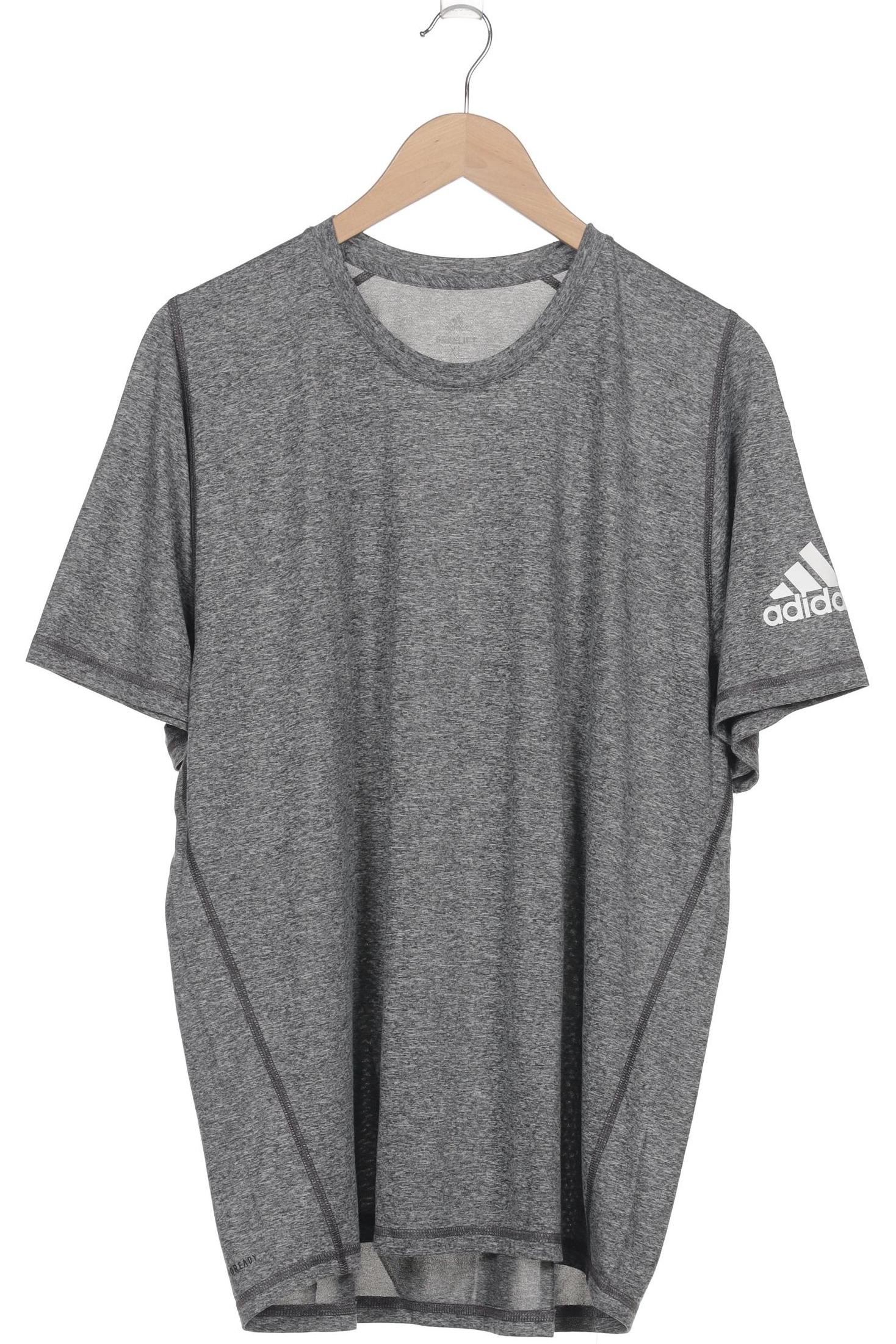 

adidas Herren T-Shirt, grau, Gr. 54