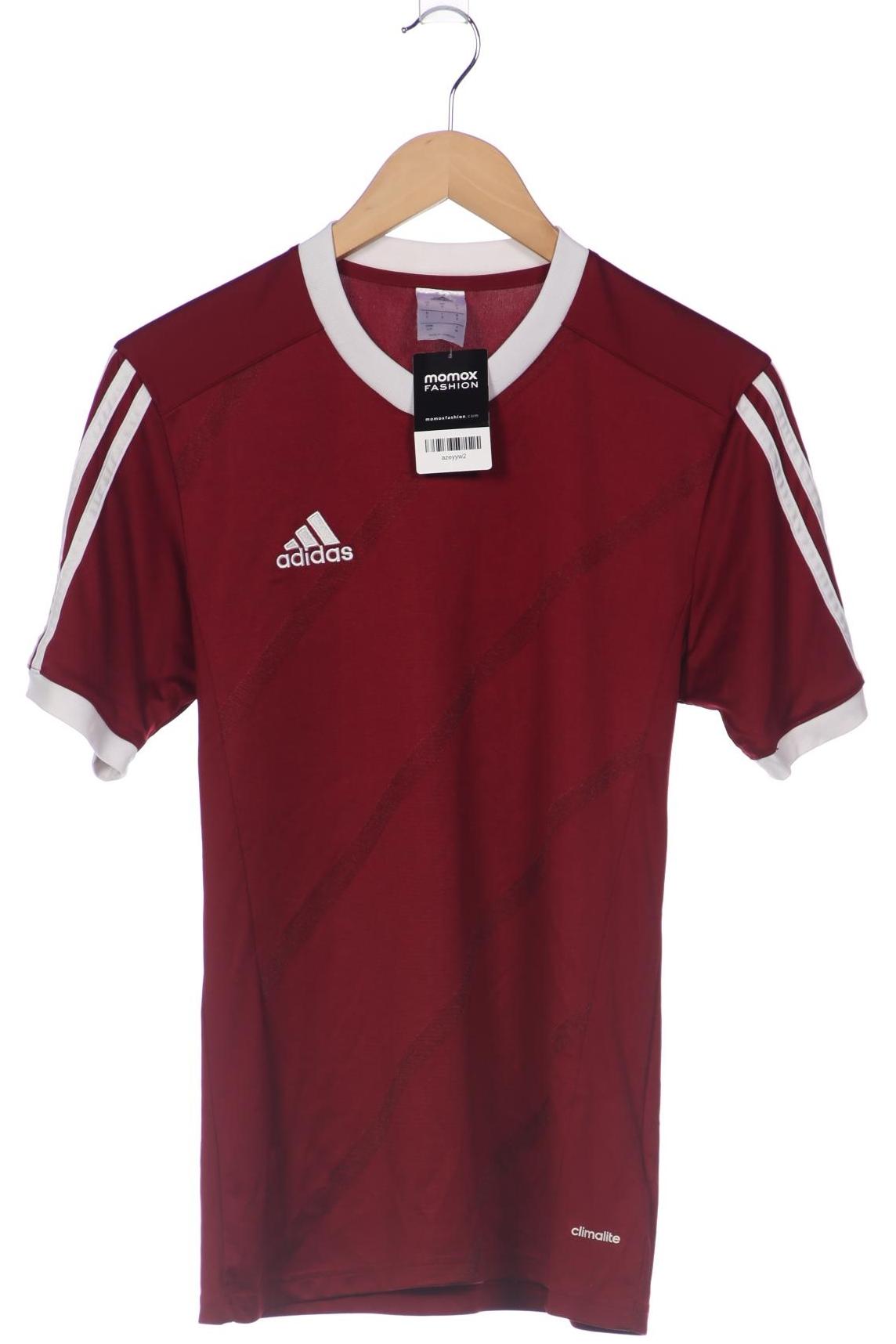 

adidas Herren T-Shirt, bordeaux, Gr. 46