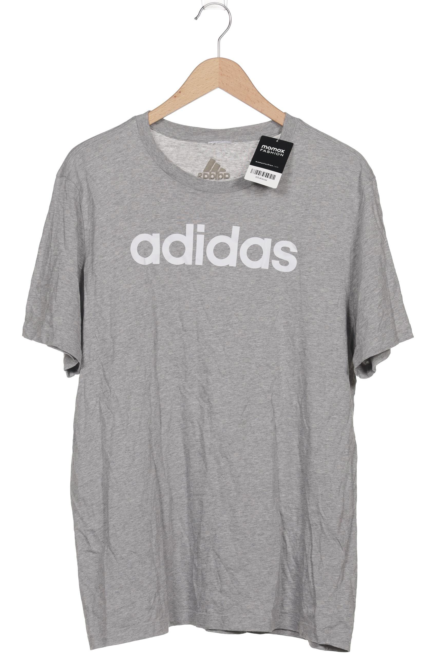 

adidas Herren T-Shirt, grau, Gr. 52