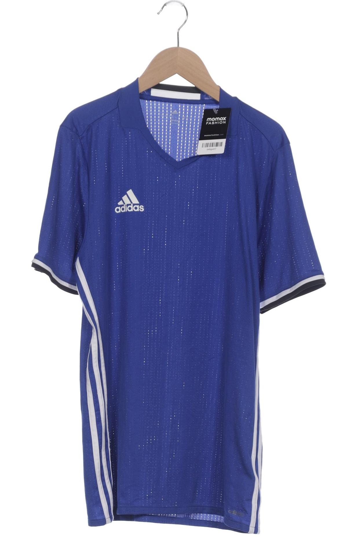 

adidas Herren T-Shirt, blau, Gr. 48