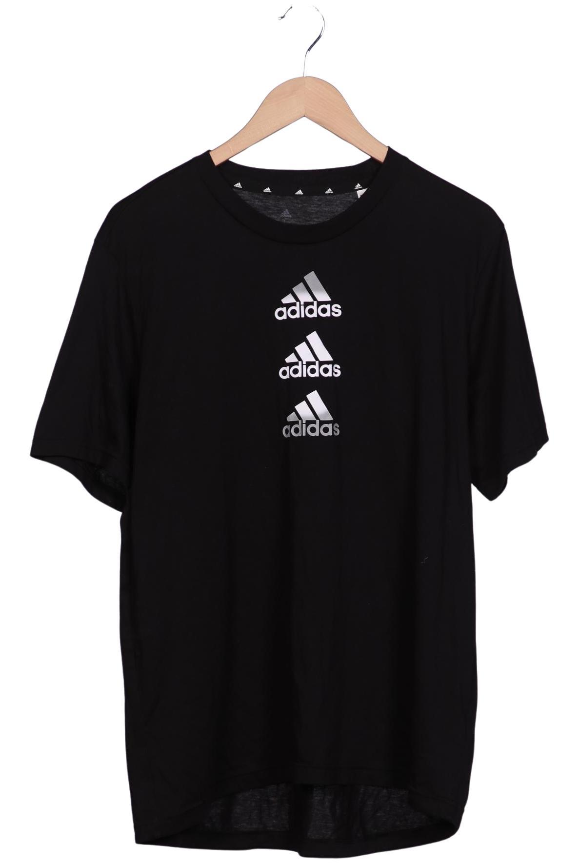 

adidas Herren T-Shirt, schwarz, Gr. 52