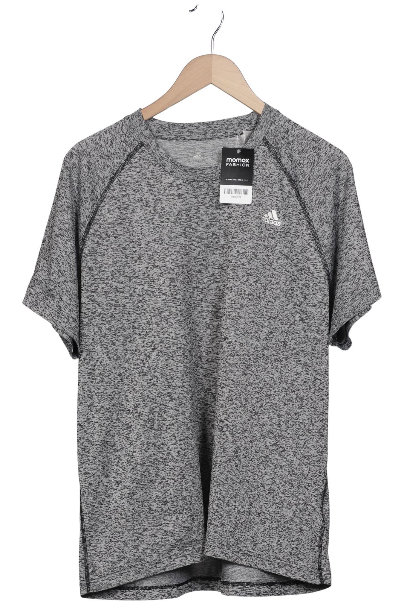 

adidas Herren T-Shirt, grau, Gr. 54