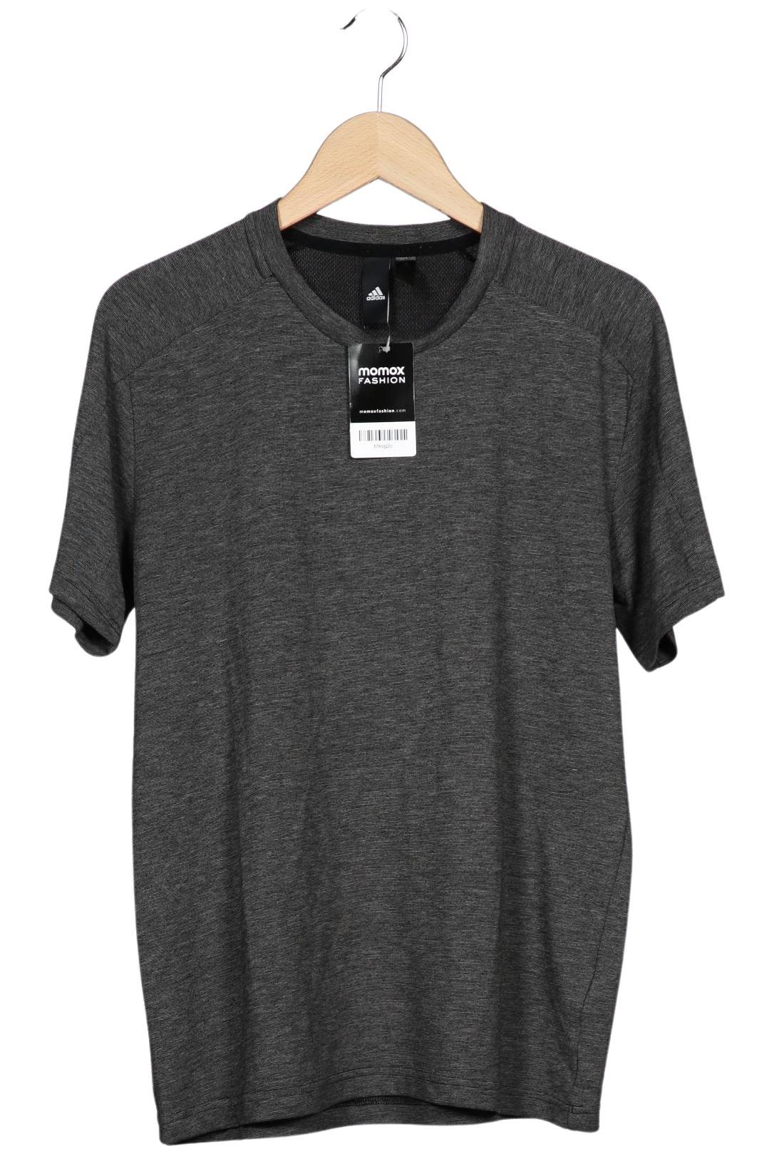 

adidas Herren T-Shirt, grau, Gr. 48