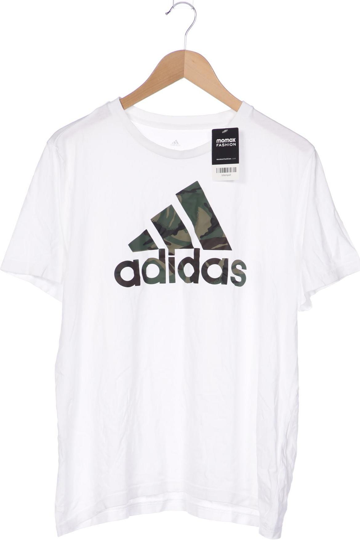 

adidas Herren T-Shirt, weiß, Gr. 52