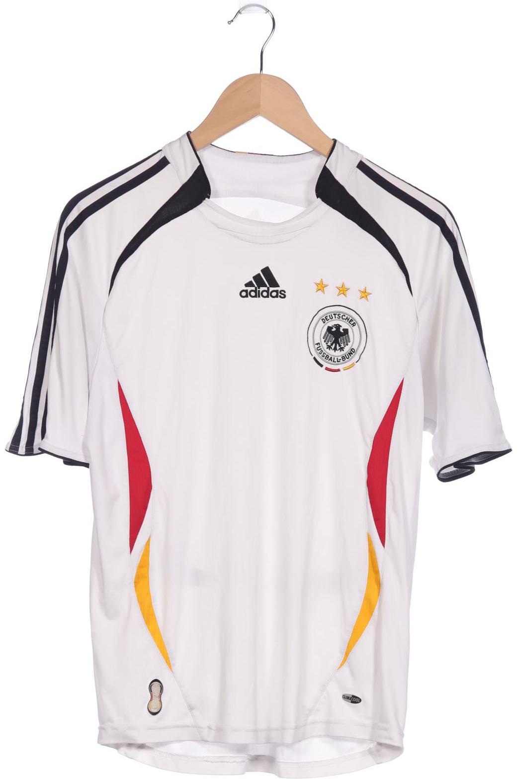 

adidas Herren T-Shirt, weiß, Gr. 46