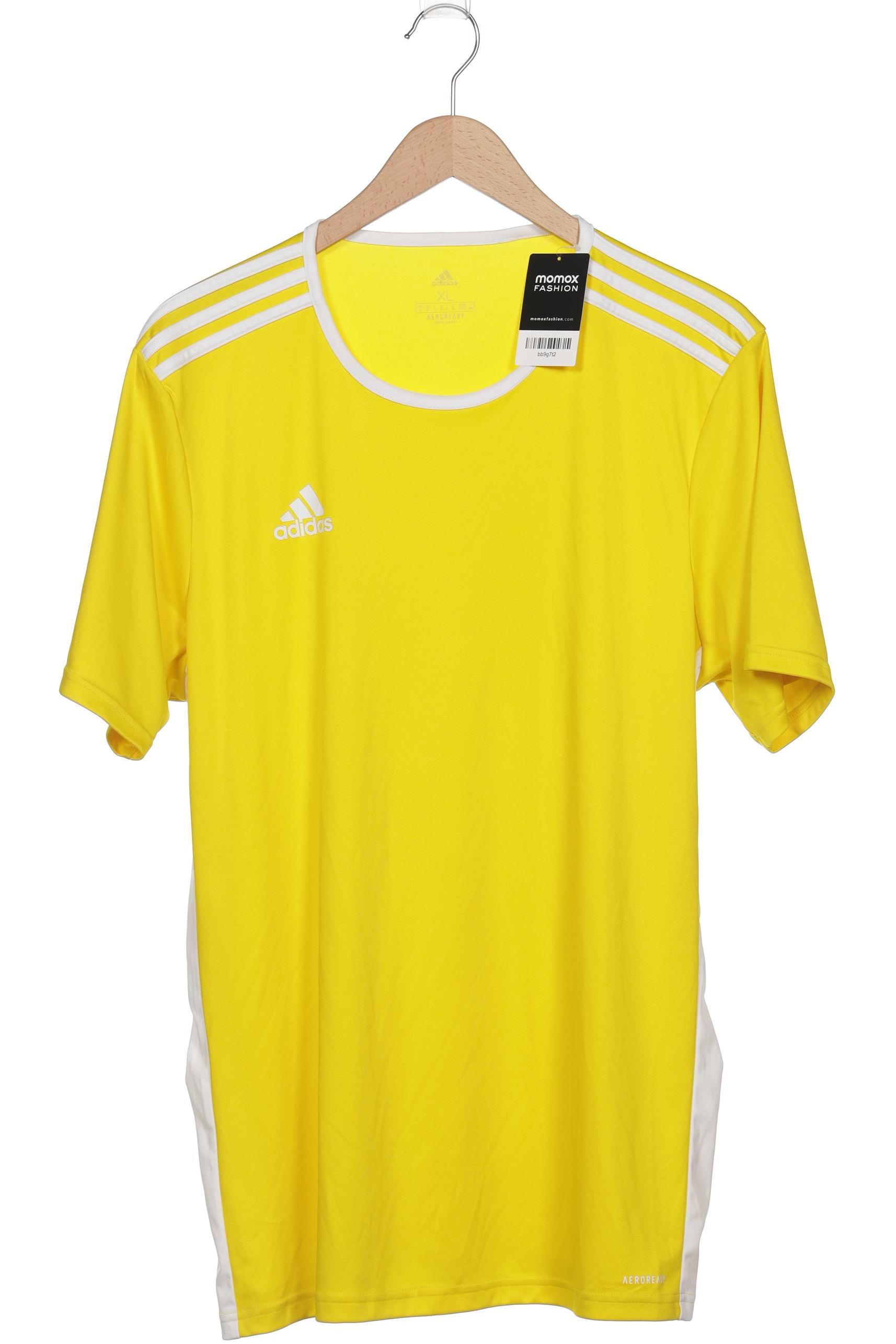

adidas Herren T-Shirt, gelb, Gr. 54