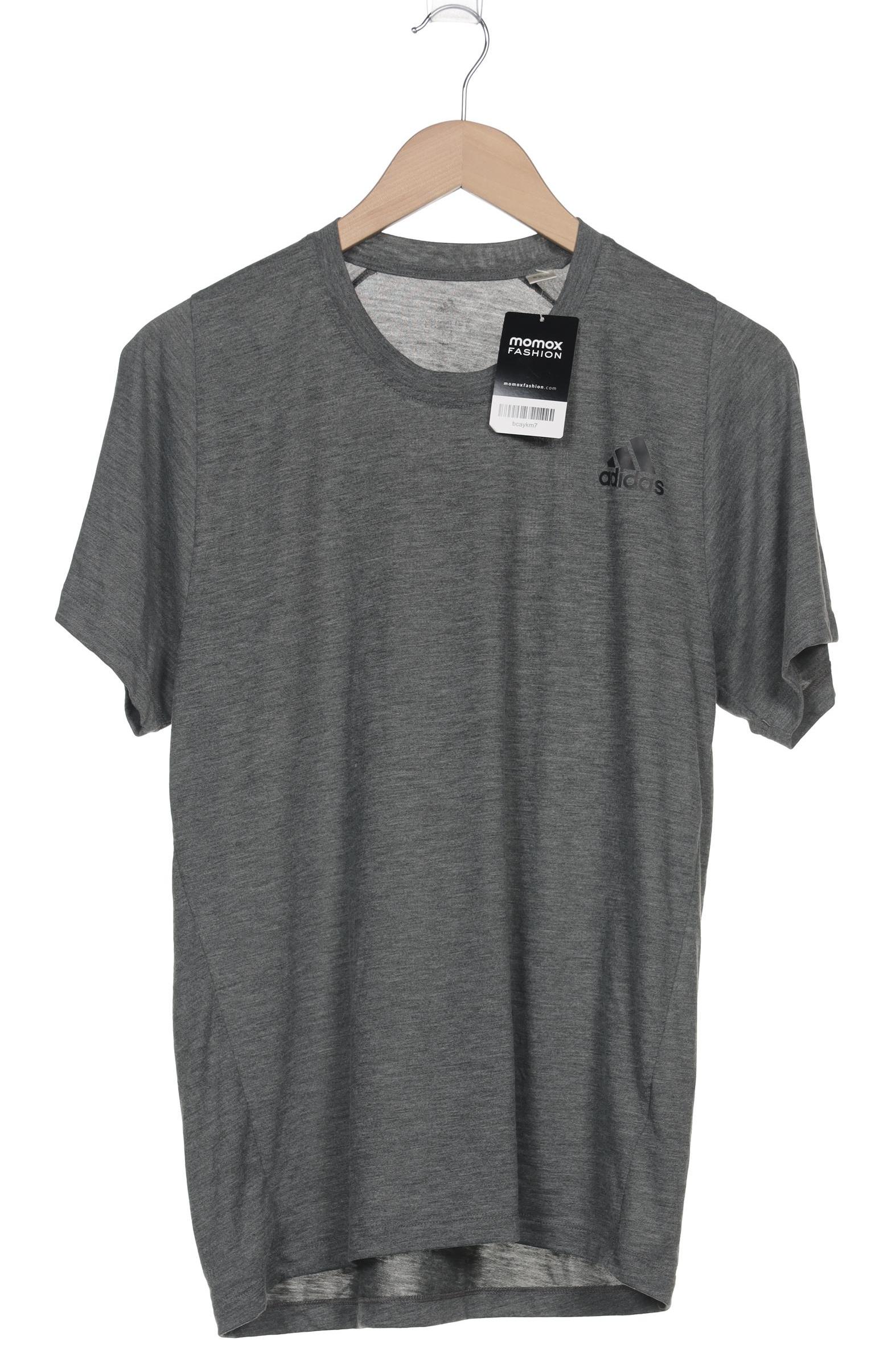

adidas Herren T-Shirt, grau, Gr. 48