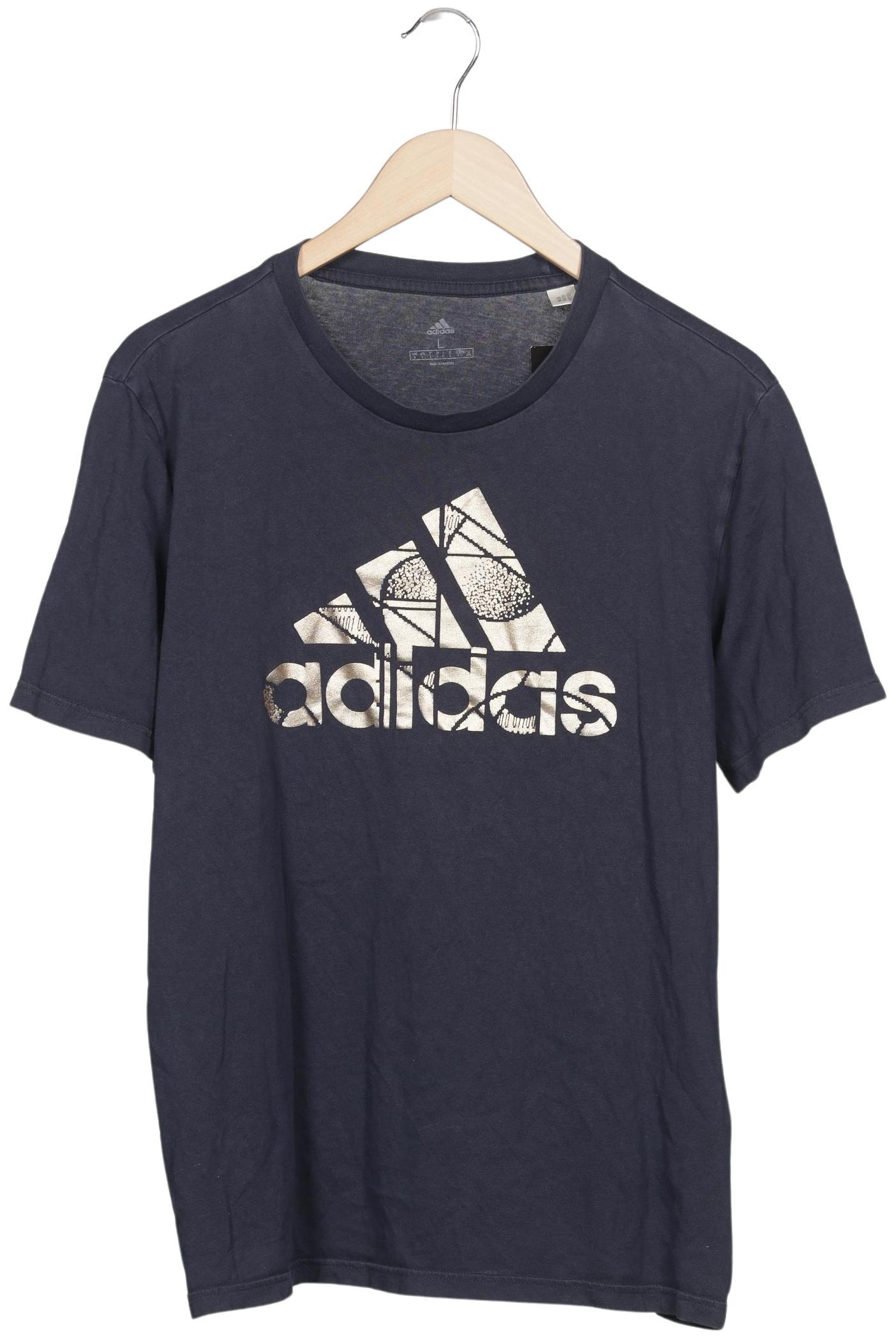 

adidas Herren T-Shirt, marineblau, Gr. 52