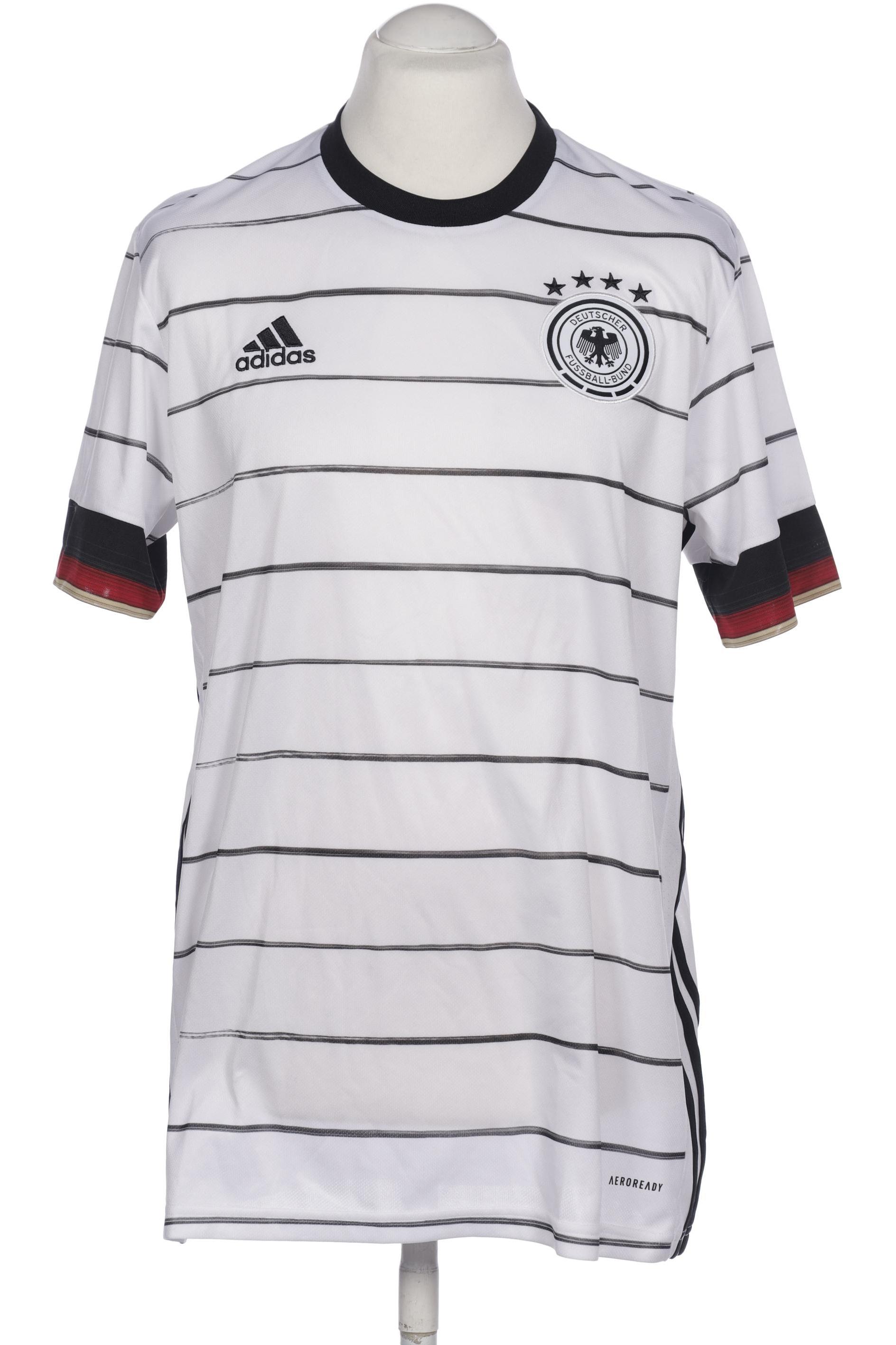 

adidas Herren T-Shirt, weiß, Gr. 52