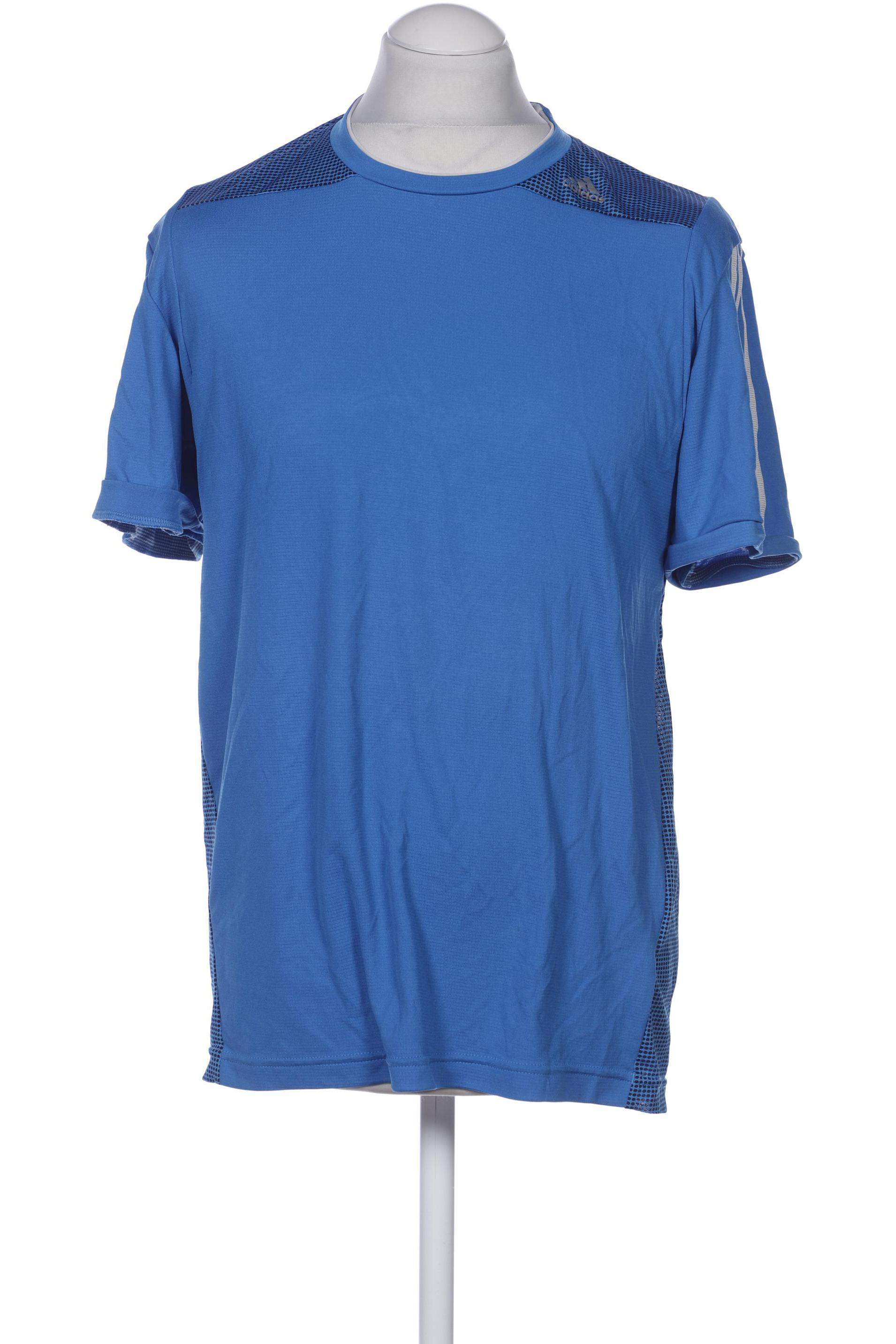 

adidas Herren T-Shirt, blau, Gr. 48