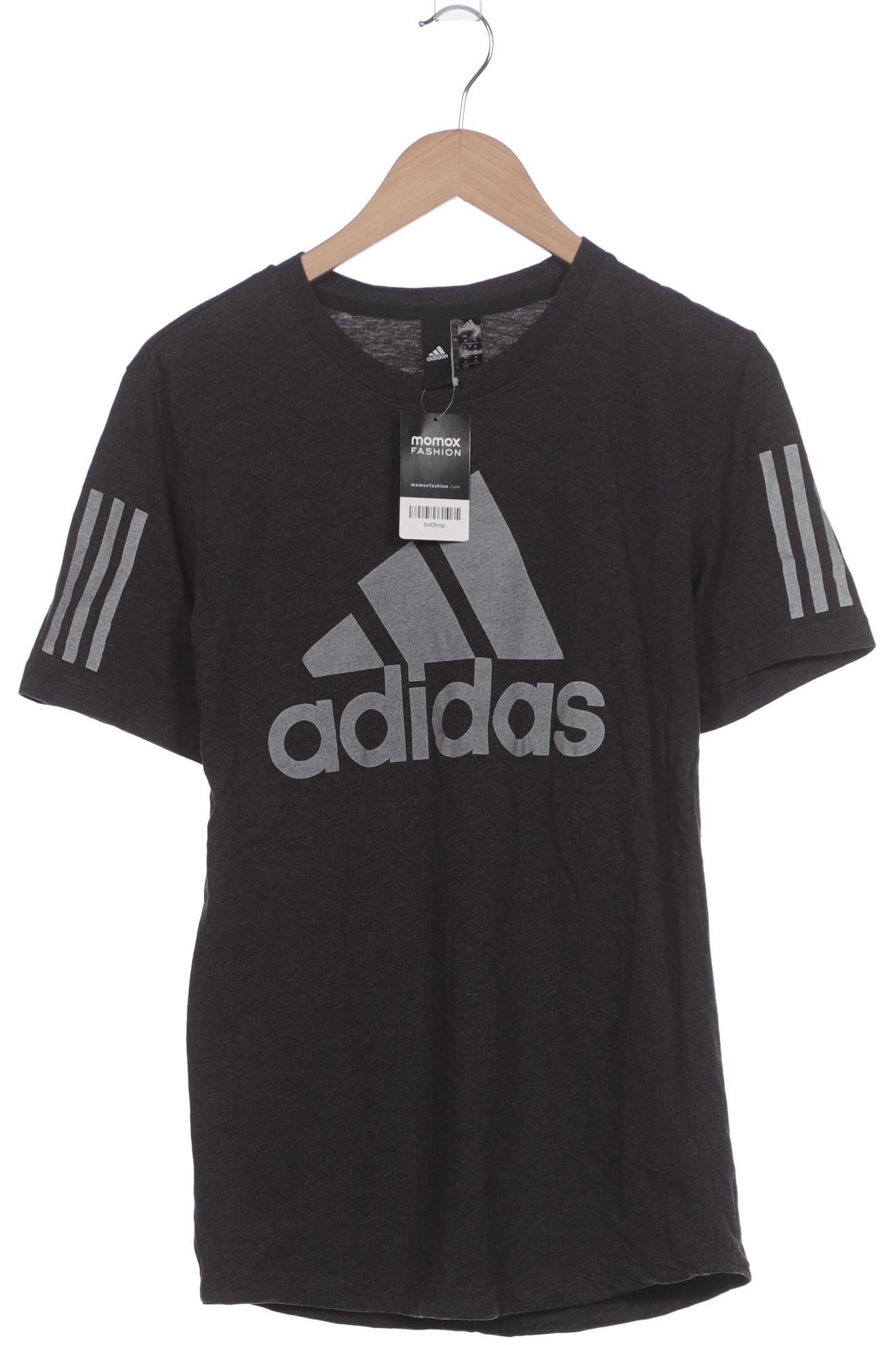 

adidas Herren T-Shirt, grau, Gr. 48