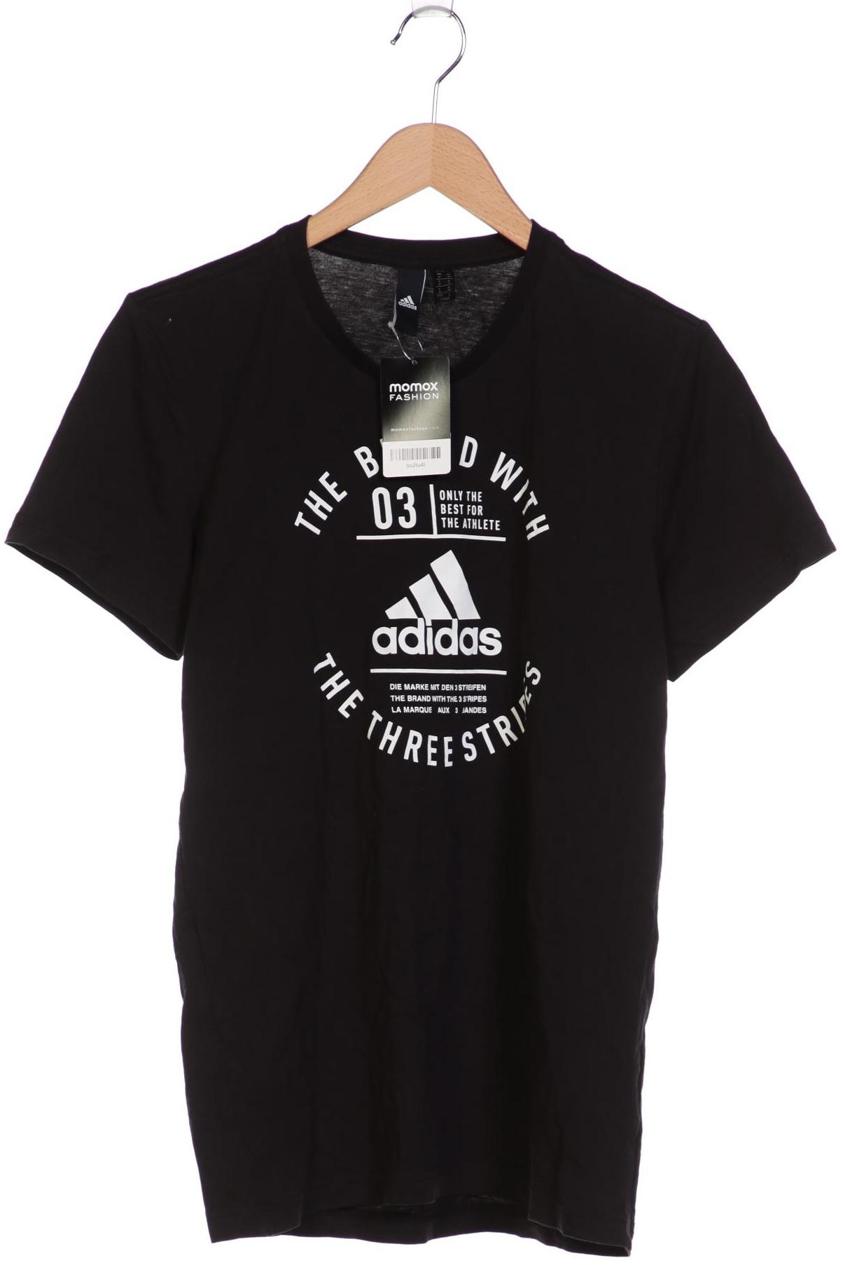 

adidas Herren T-Shirt, schwarz, Gr. 48
