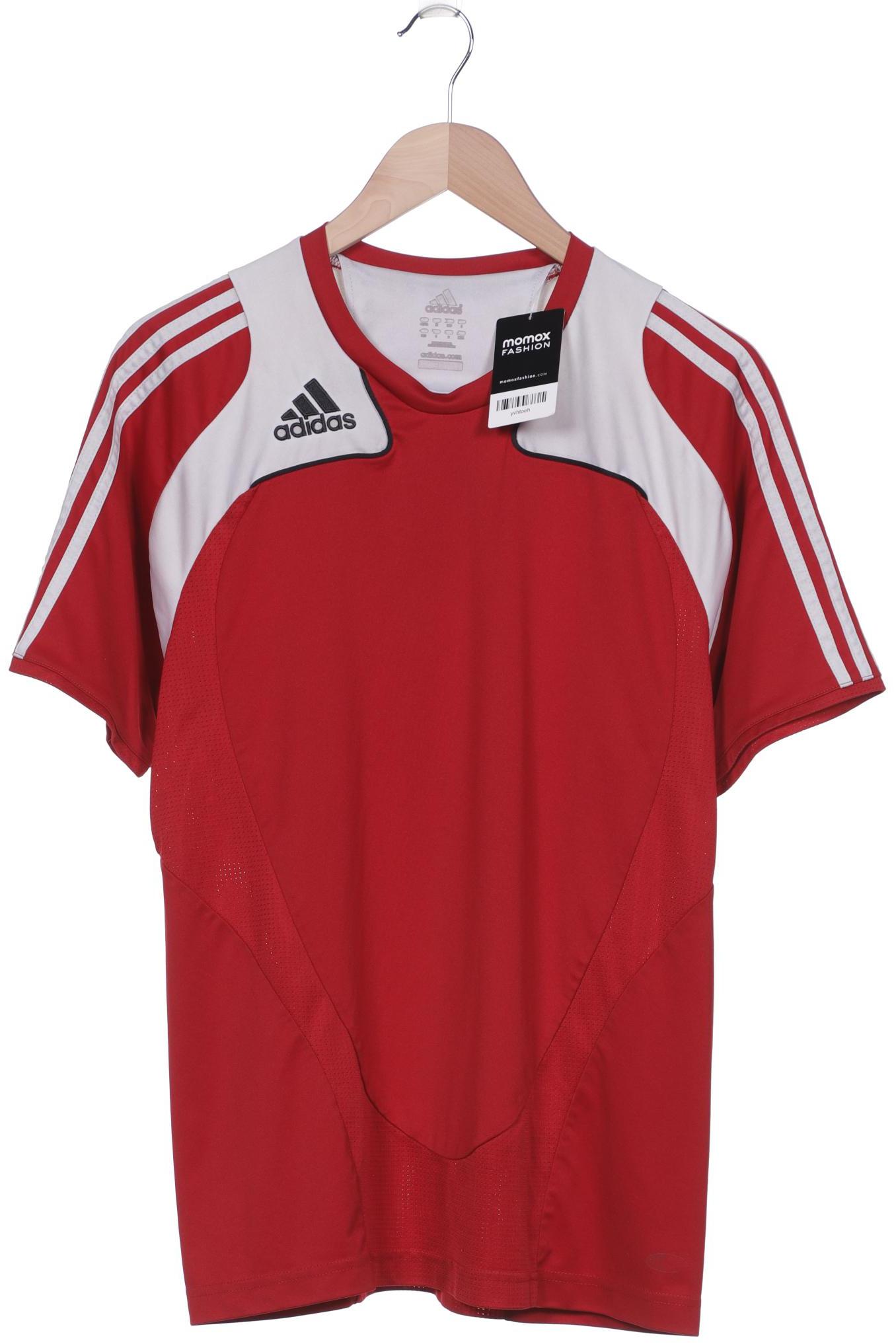 

adidas Herren T-Shirt, rot, Gr. 48