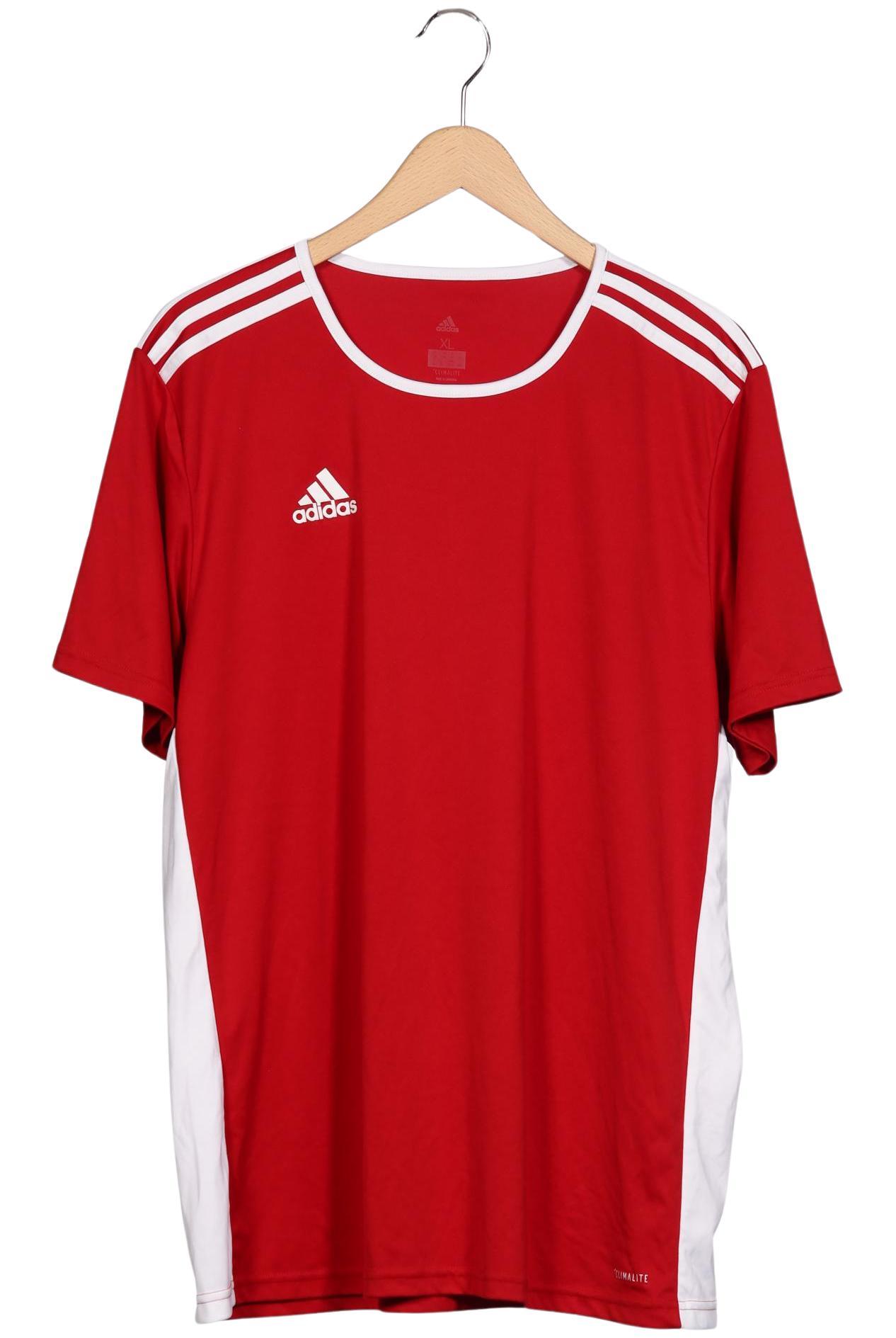 

adidas Herren T-Shirt, rot, Gr. 54